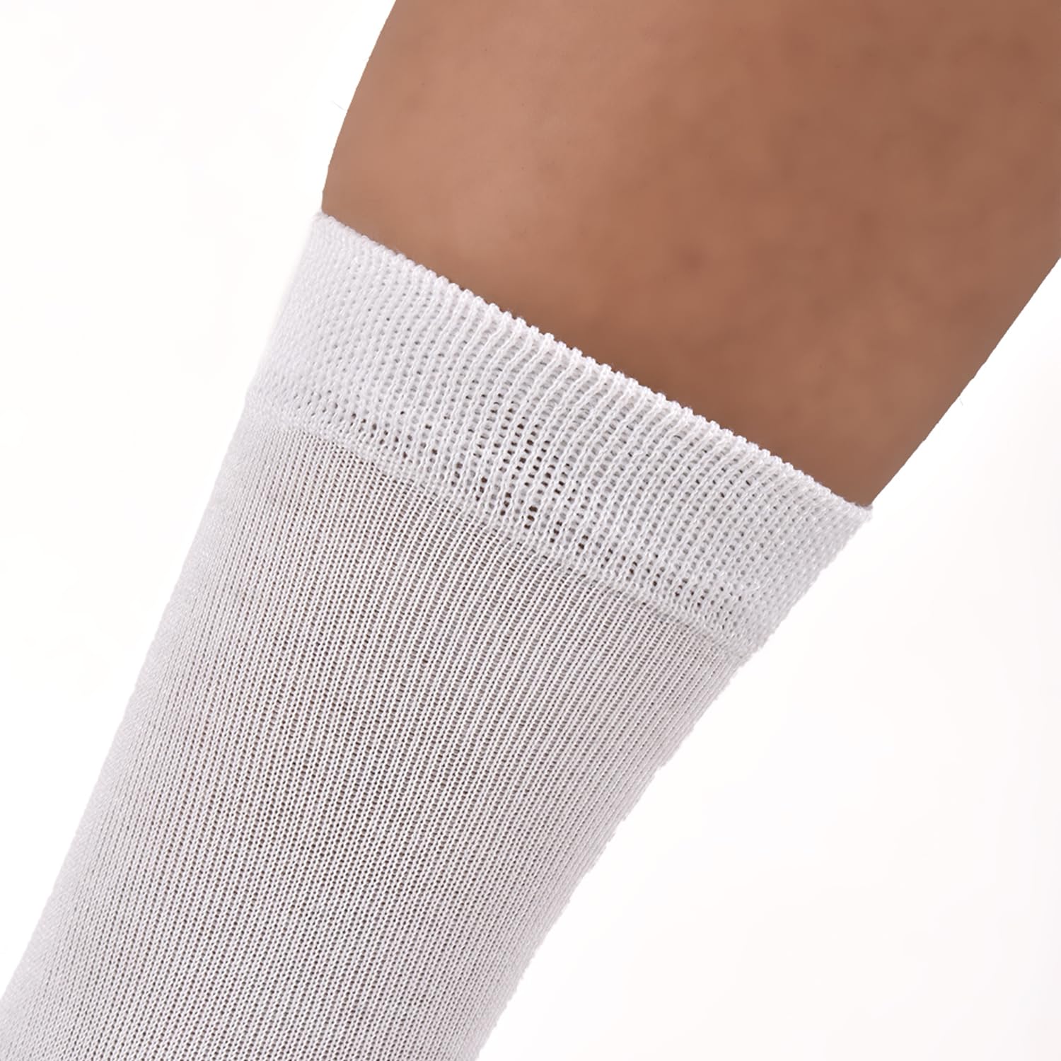 FOOTPRINTS Kids Organic Cotton Socks - White - Image 3
