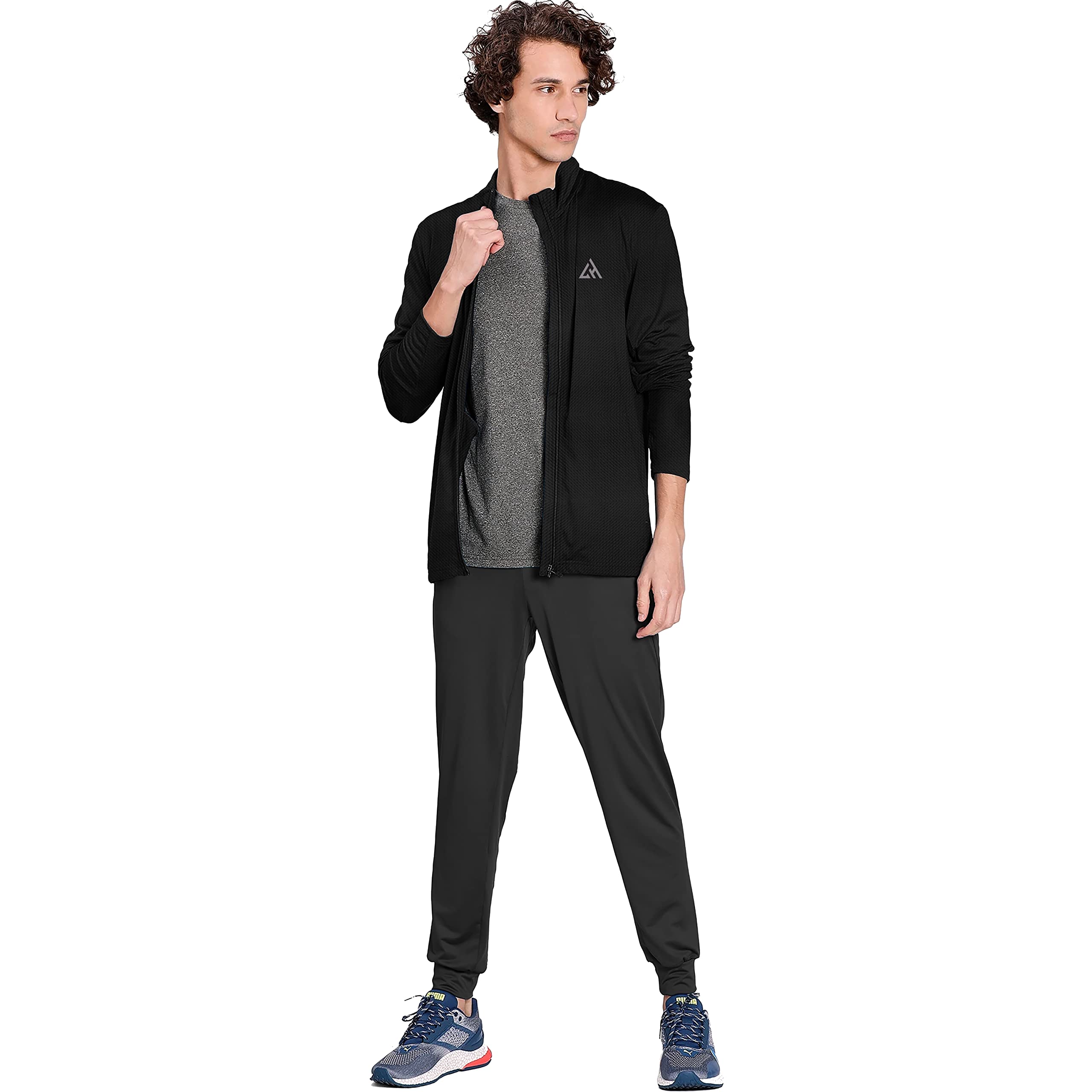 London Hills Men Sports Jacket - Black - Image 4