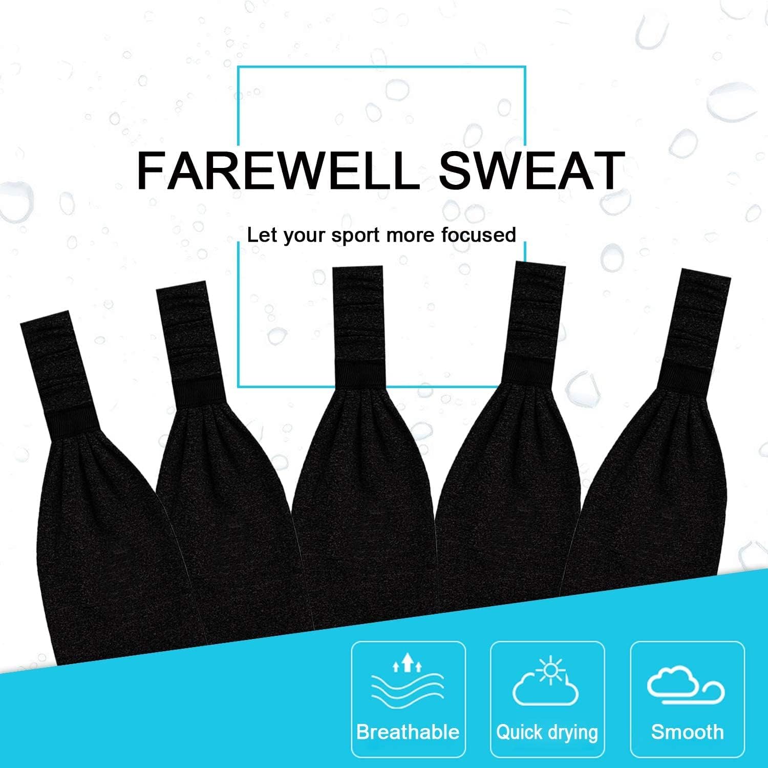 Caiuse Sports Headband for Men and Women - Image 3