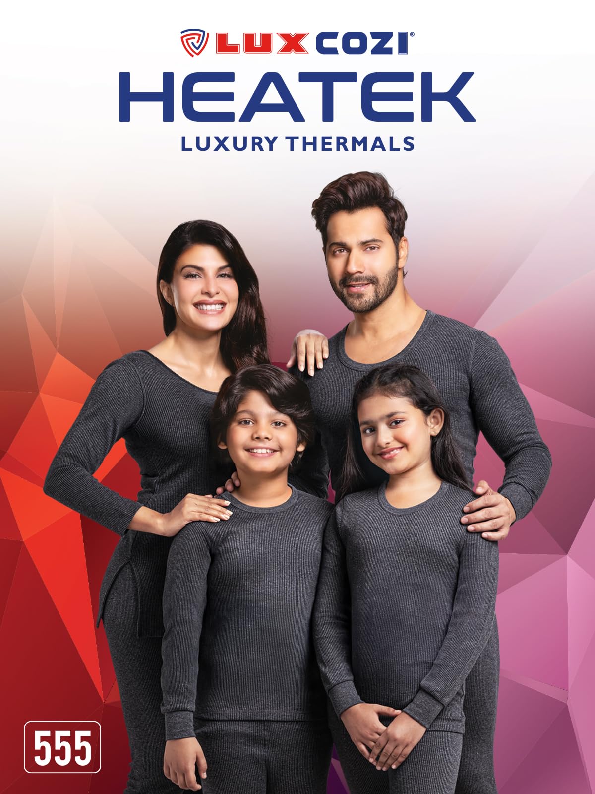 Lux Cozi Women HEATEK Black Melange - Image 4