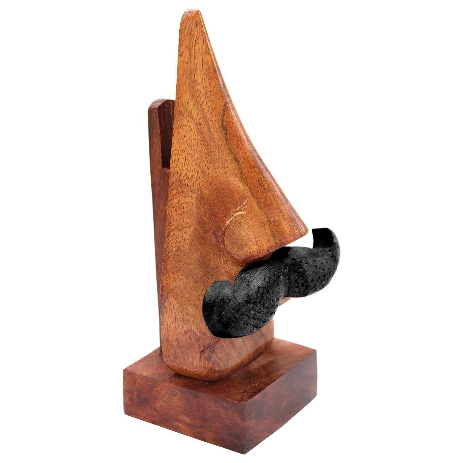 Craftland Rosewood Wooden Eyeglass Holder - Brown - Image 5