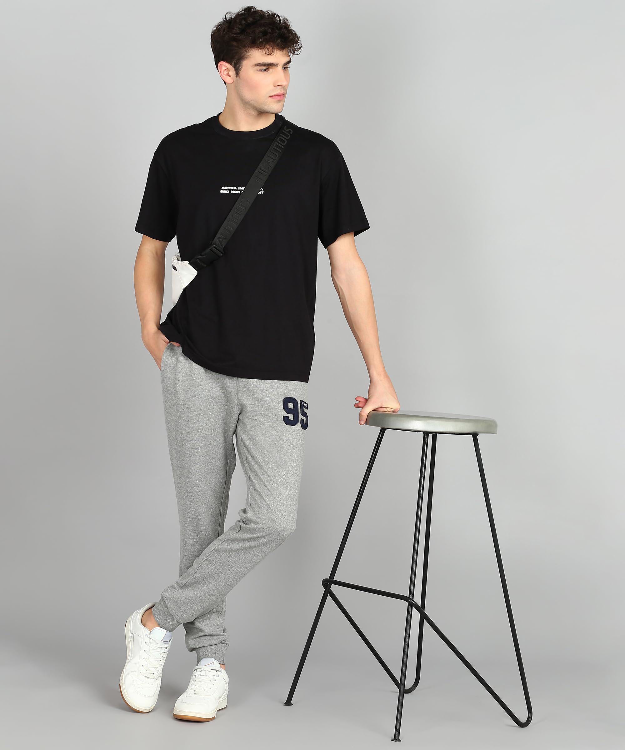 Alan Jones Men's Cotton Blend Joggers - Image 3