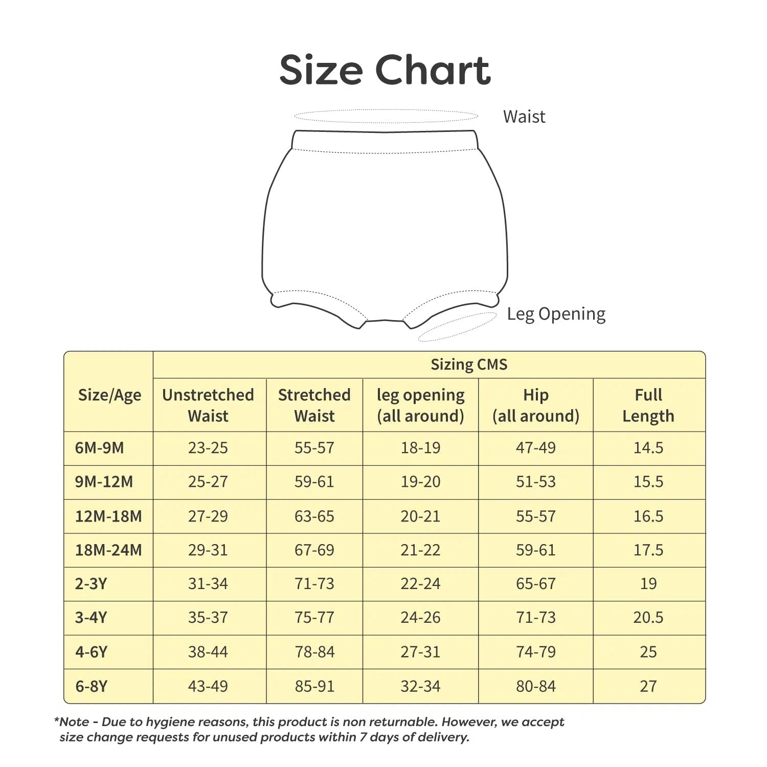 superbottoms Bloomer for Kids - Unisex Cotton - Image 5