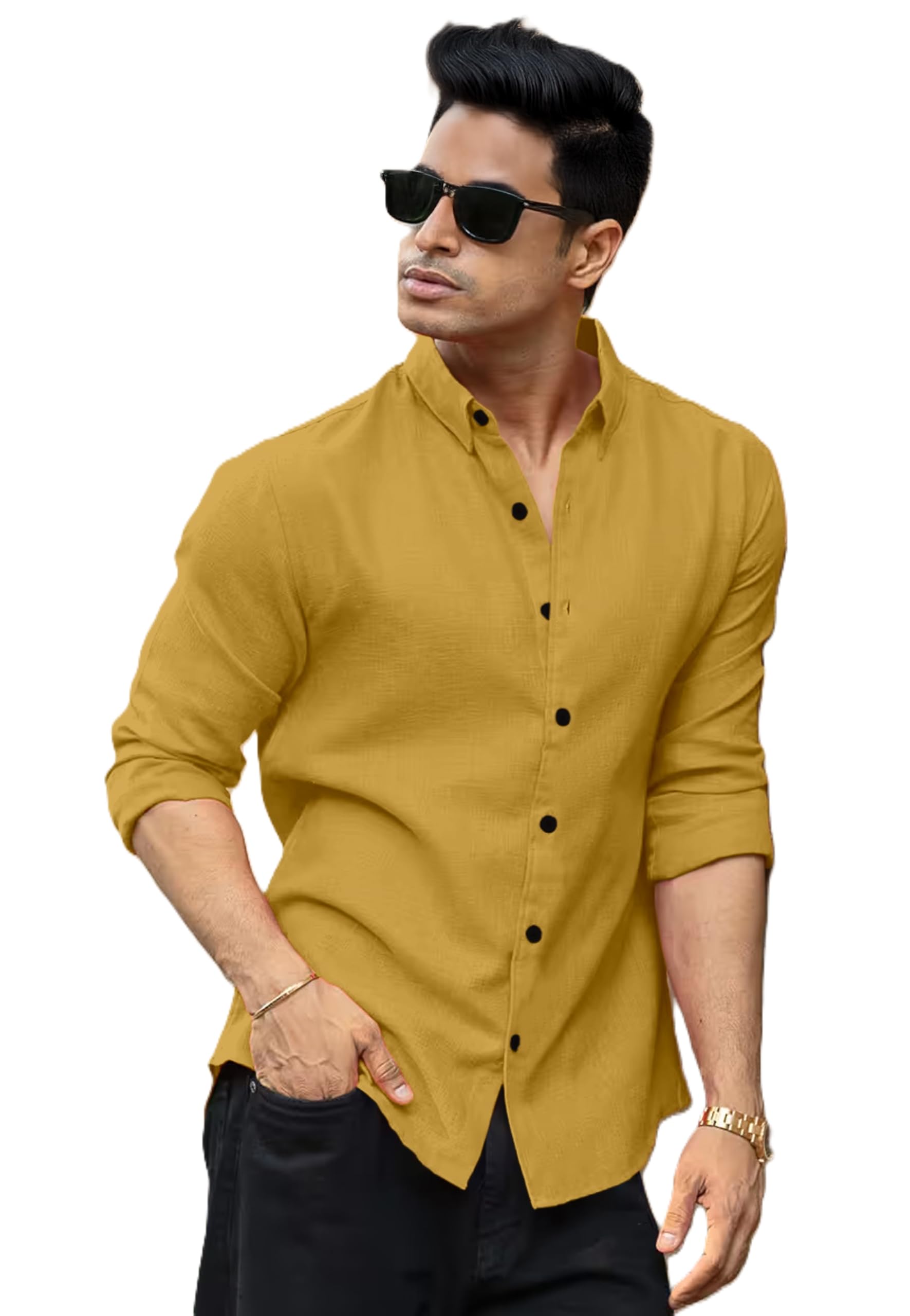 Zilcon Cotton Shirt for Man