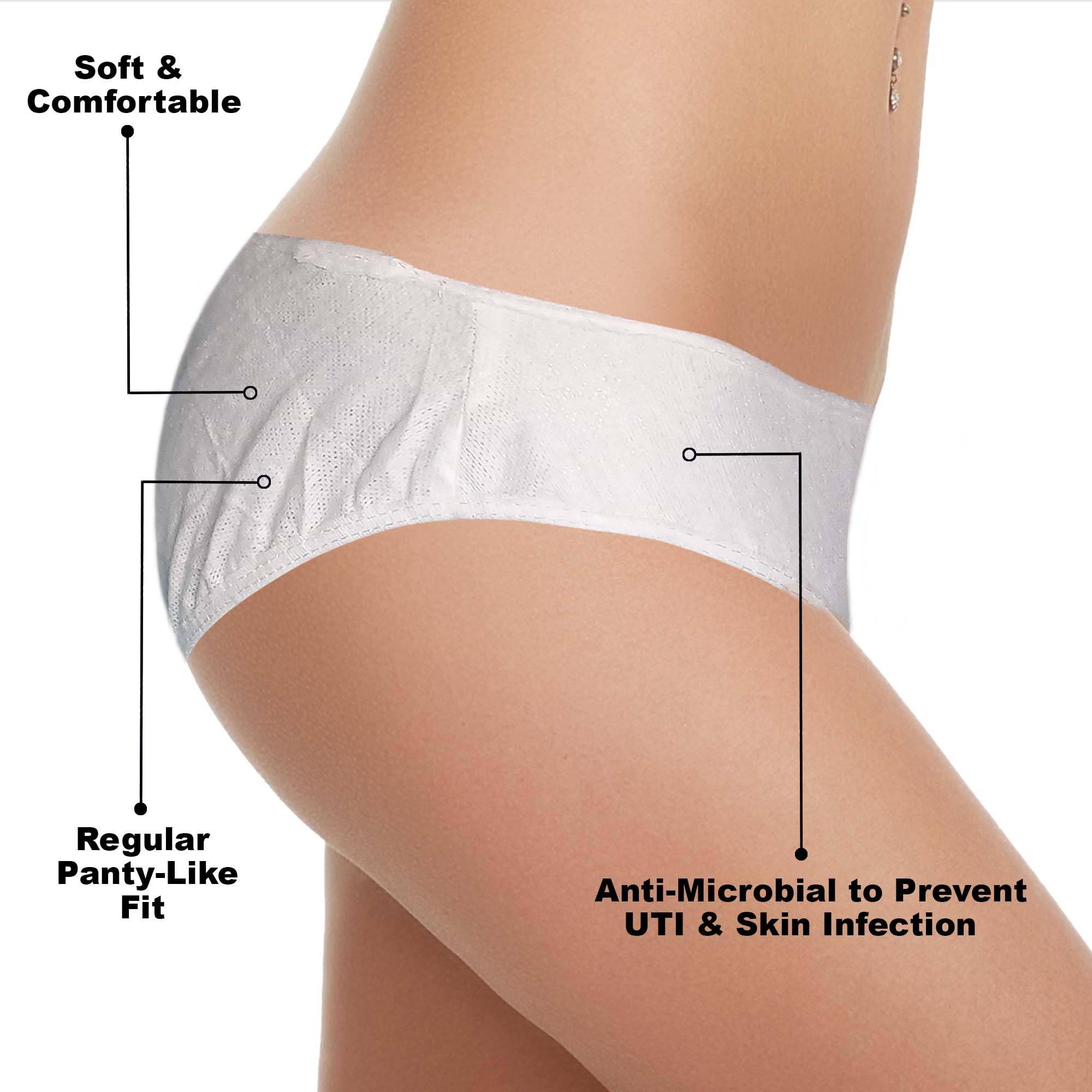 Trawee Women's Disposable Panty - Anti Fungal & Anti Bacteria - Image 4
