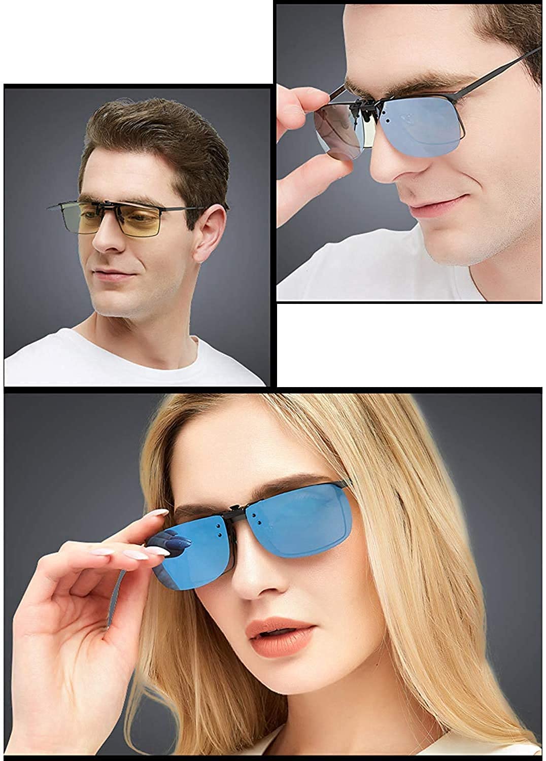 USJONES Polarized Sunglasses for Men & Women - Green - Image 3