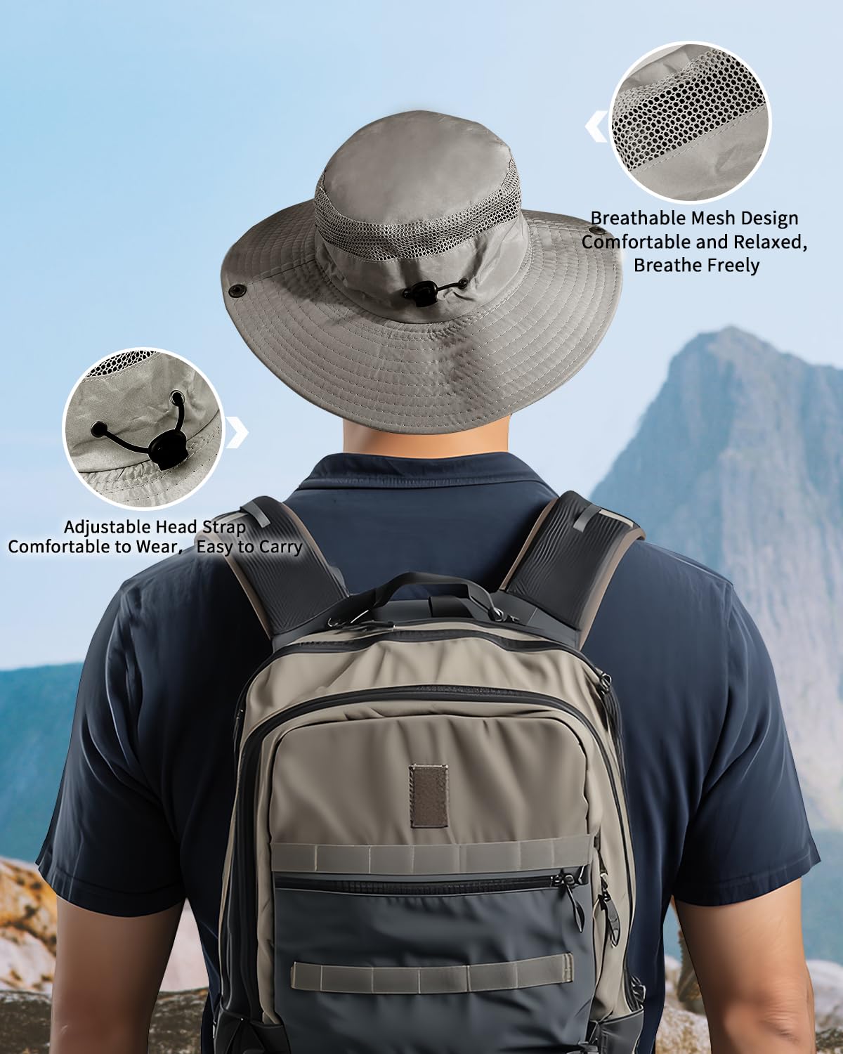 Electomania Head Caps for Men and Women - Breathable Mesh - Image 4