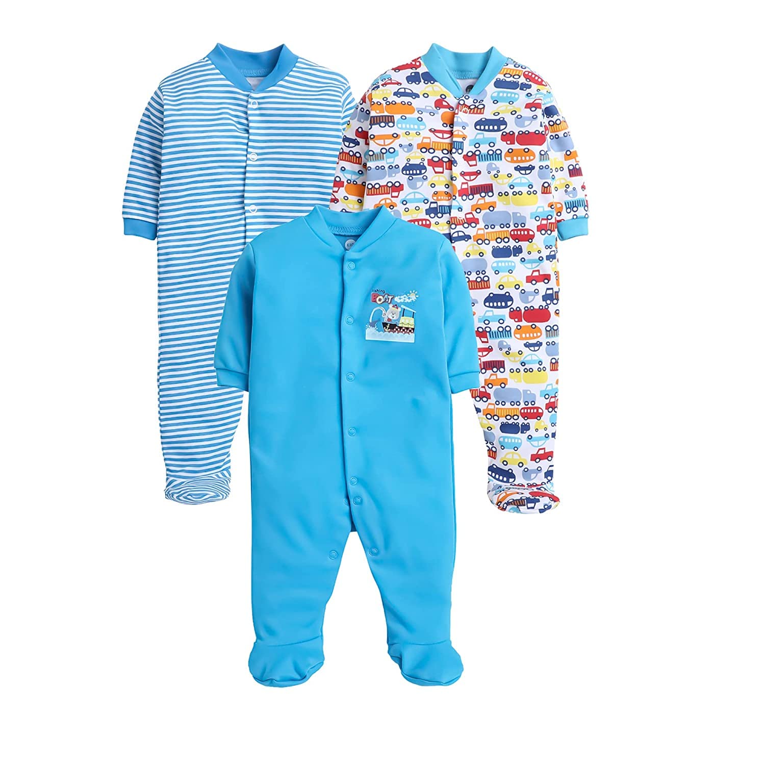EIO Cotton Rompers for Infants - 100% Cotton