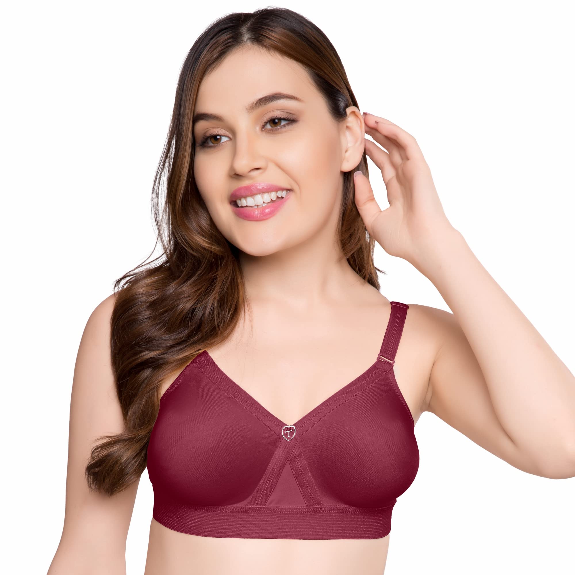 TRYLO Alpa Seamless T-Shirt Bra for Women