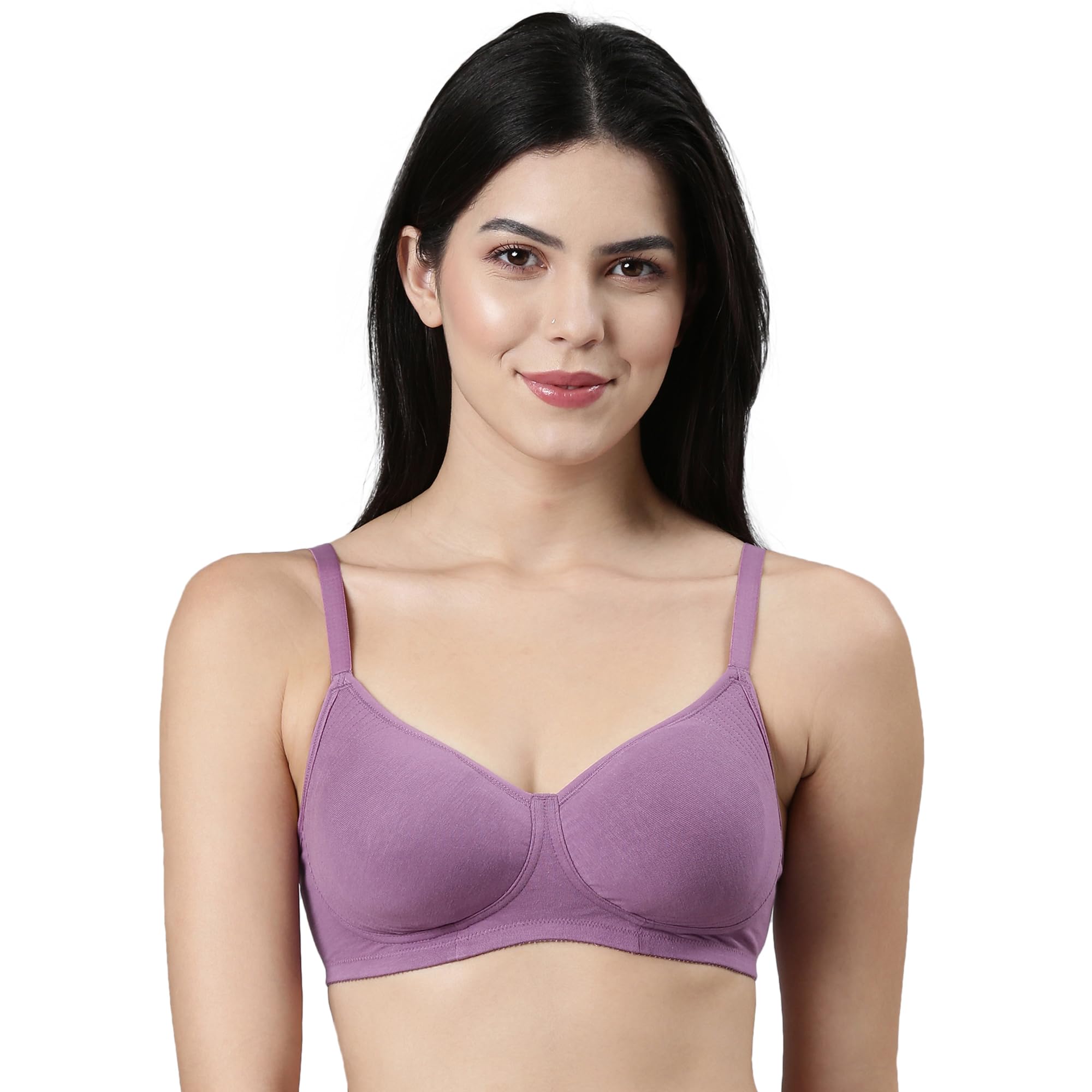 Enamor Wireless Bra for Women - Chinese Violet