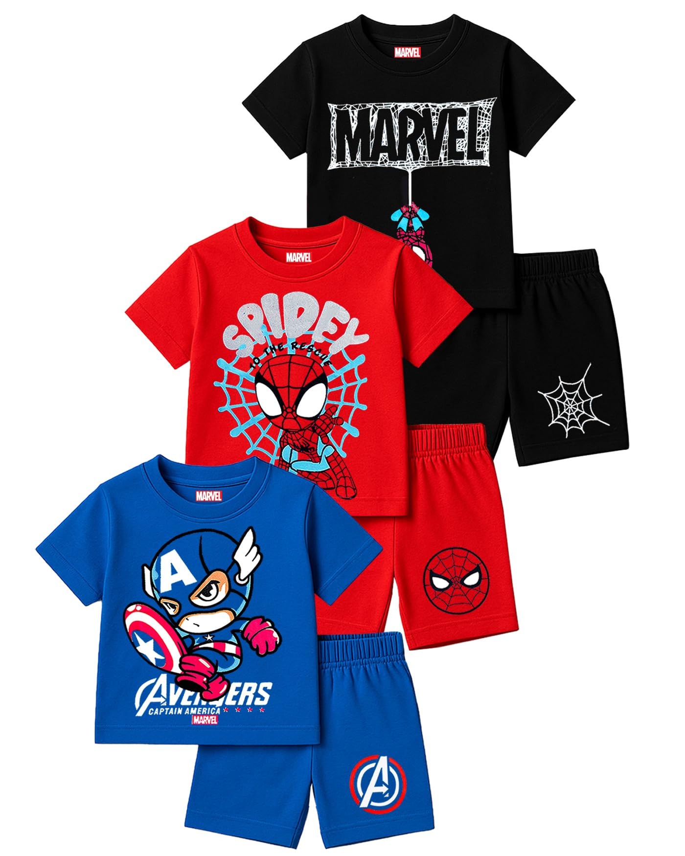 Kuchipoo Boys Cotton T-Shirts and Shorts Set