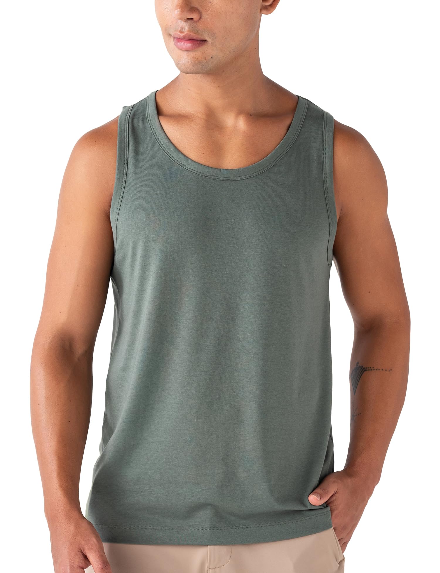 Men's Cotton Blend Tank Top