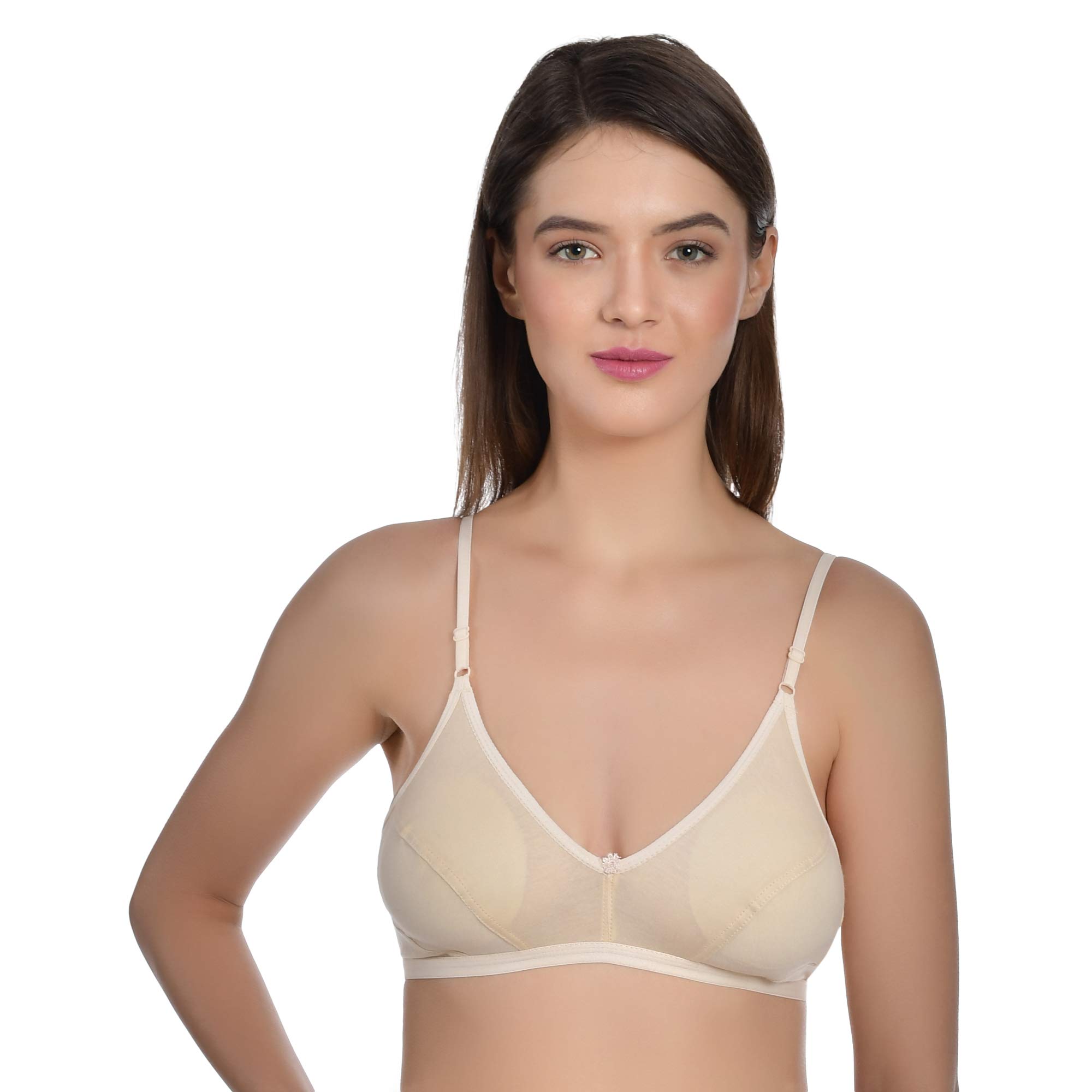 Aimly Women Cotton Non-Padded Bra - Image 2