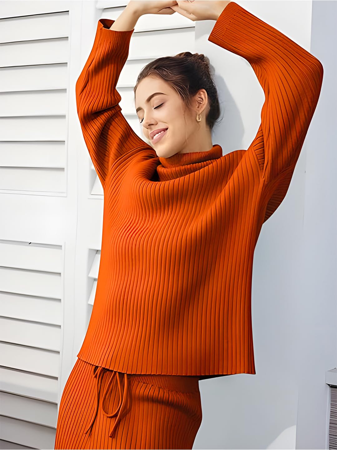 TYSORT Women's Woolen Turtleneck Sweater - Image 3