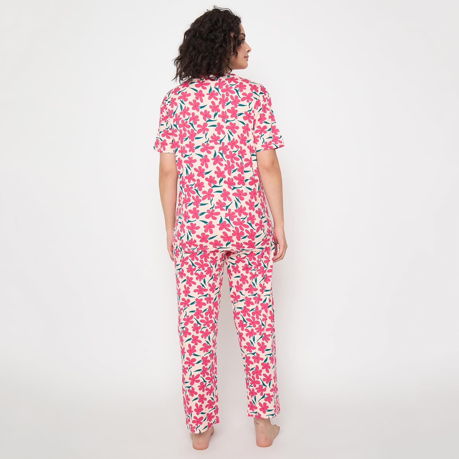 CAMEY Women's Printed Pyjama Set - Image 5