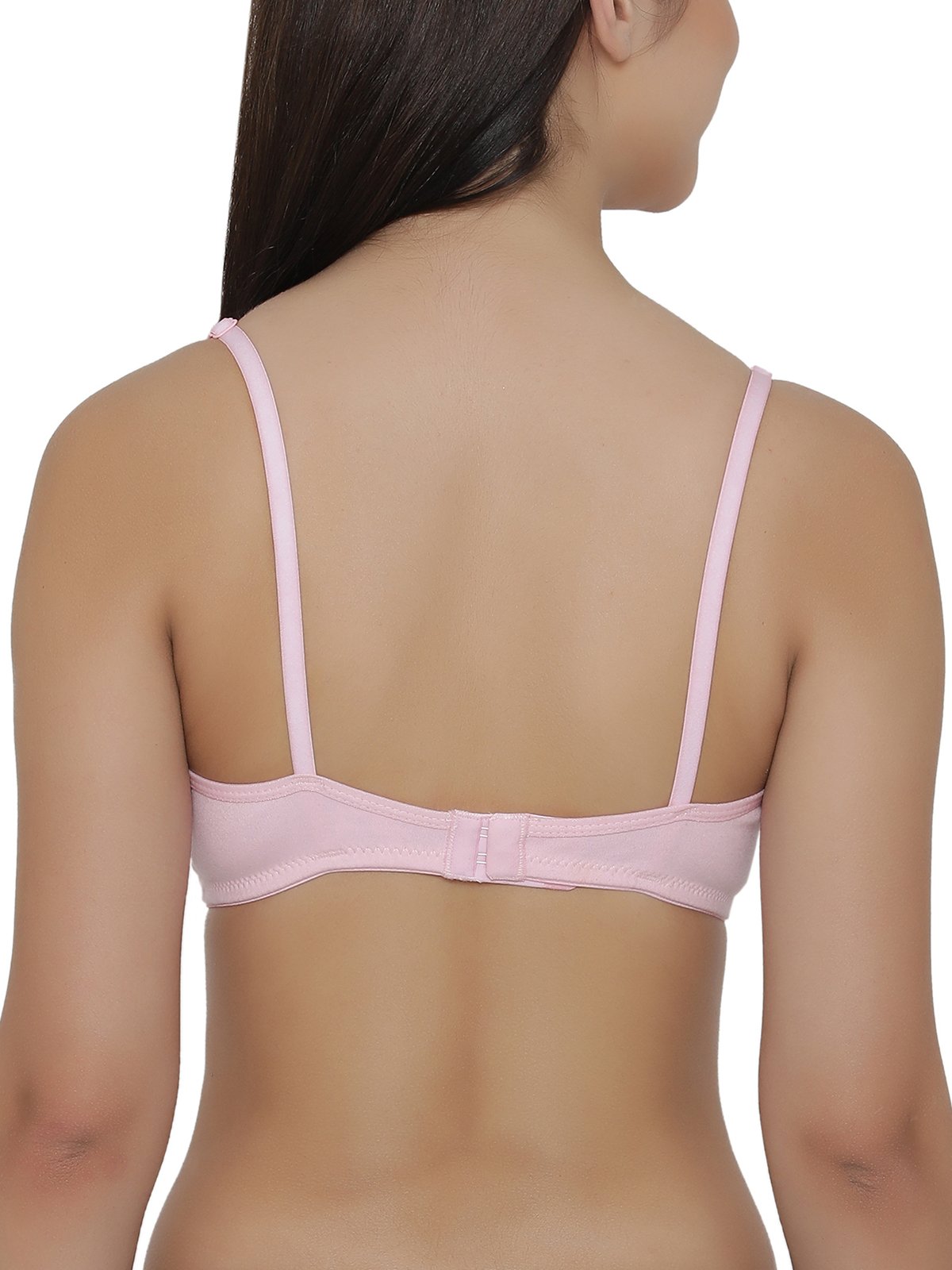 Clovia Women's Cotton Non-Padded Bra - Pink - Image 4