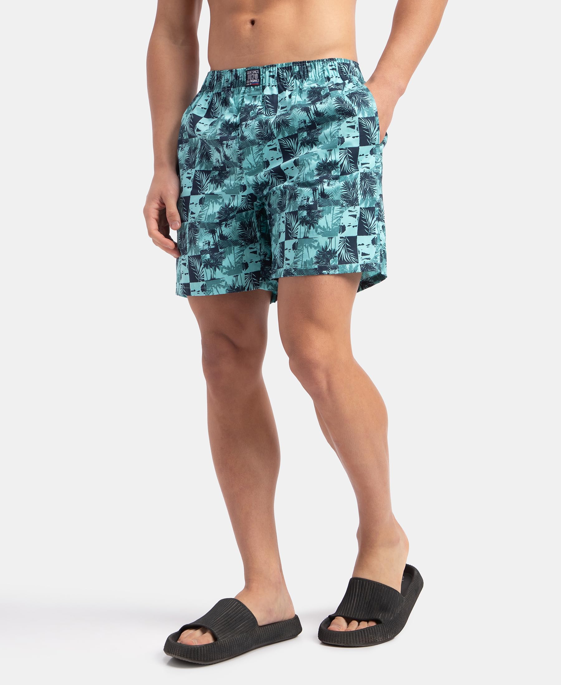 Jockey Men's Mercerized Cotton Boxer Shorts - Image 5