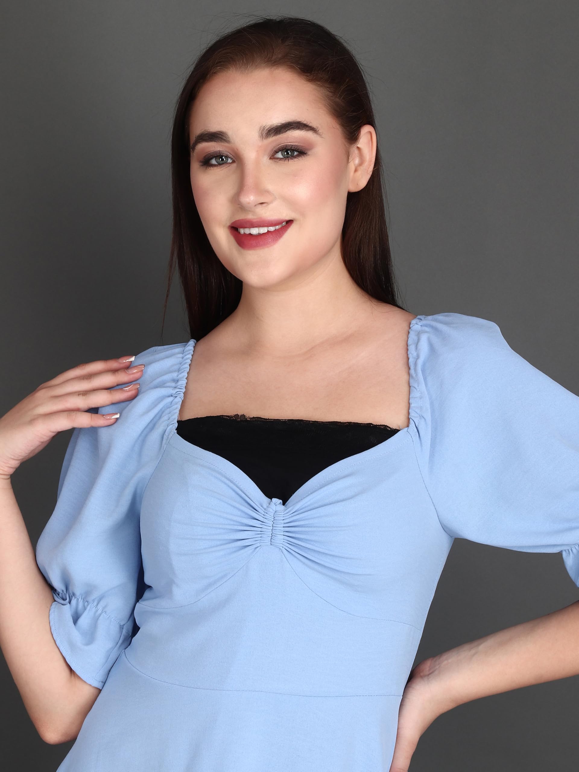 Clip-On Camisole for Women - Cotton Mock Lace - Image 4