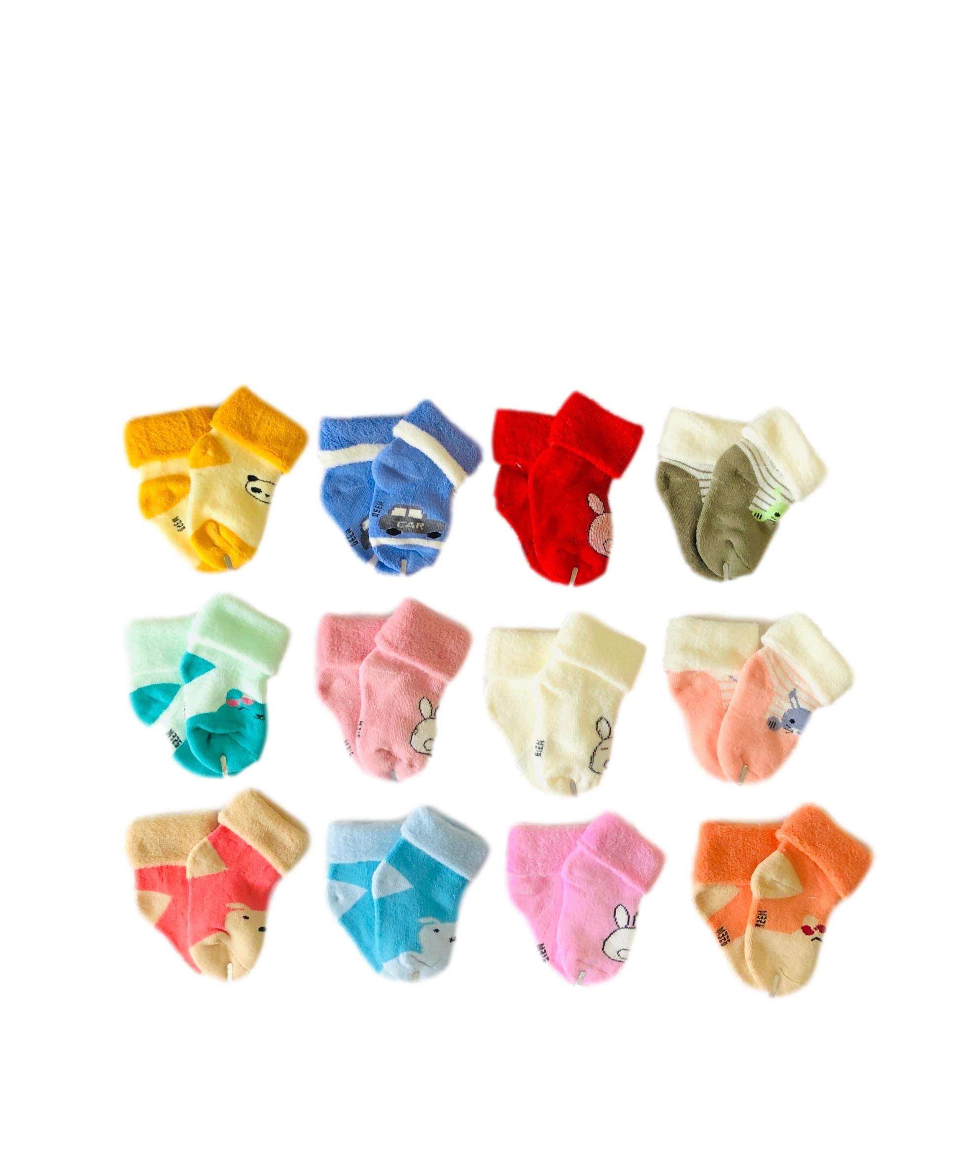 Freshfoot Baby Organic Cotton Socks - Mixed Colour - Image 2