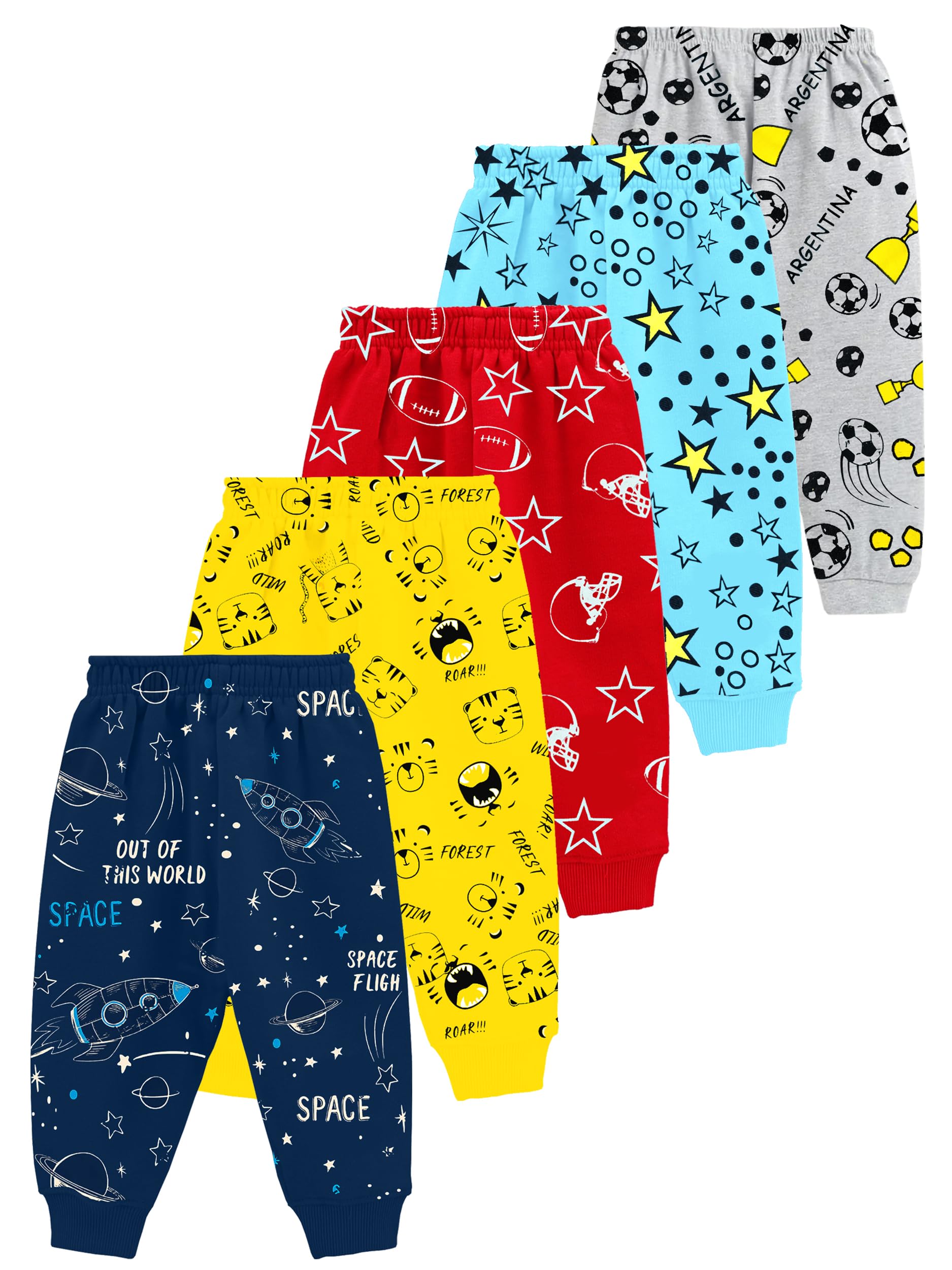 Kuchipoo Boys Multicolor Cotton Pyjama Set