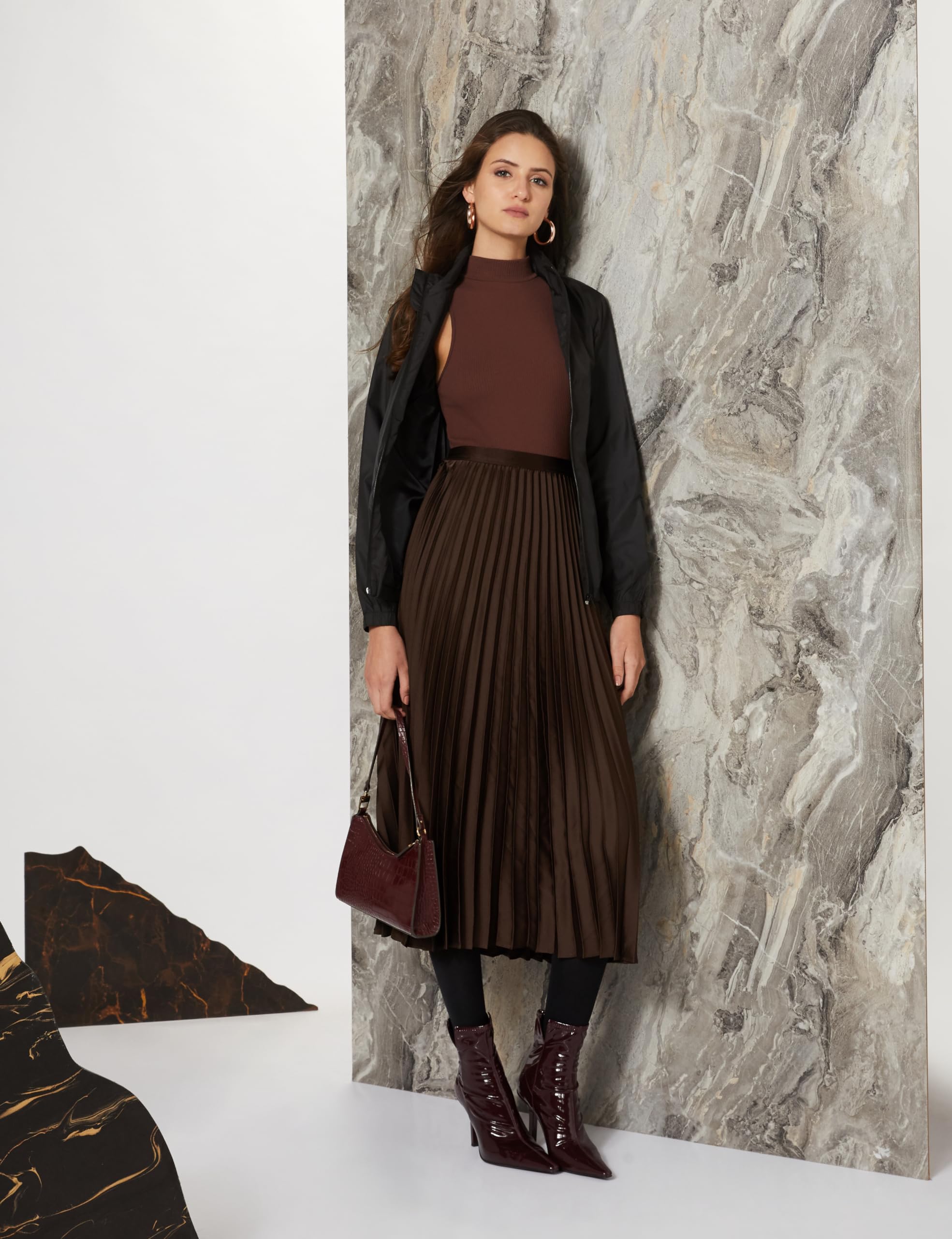 Symbol Women's Polyester Jacket - Black - Image 3