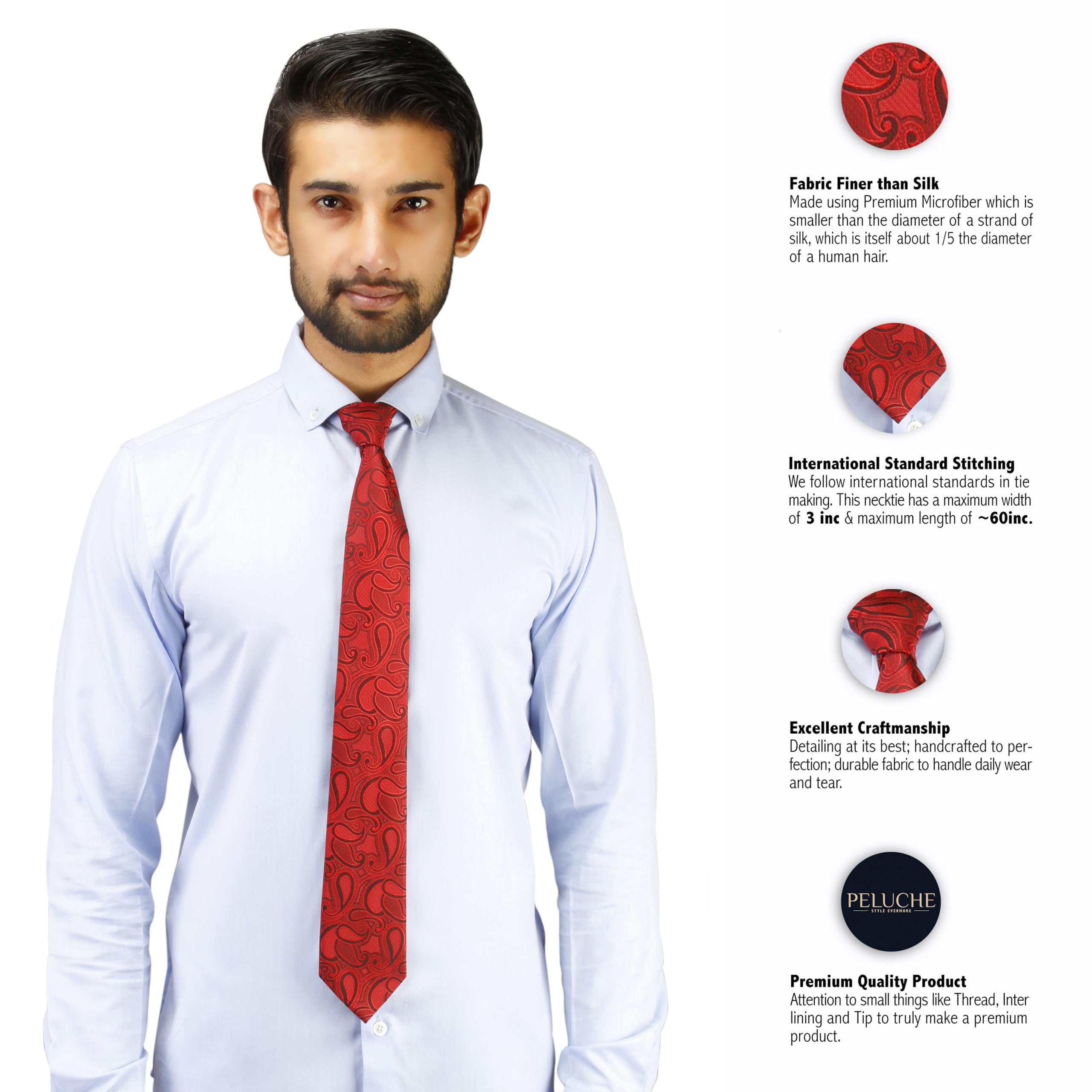 Peluche Necktie for Men - Image 2