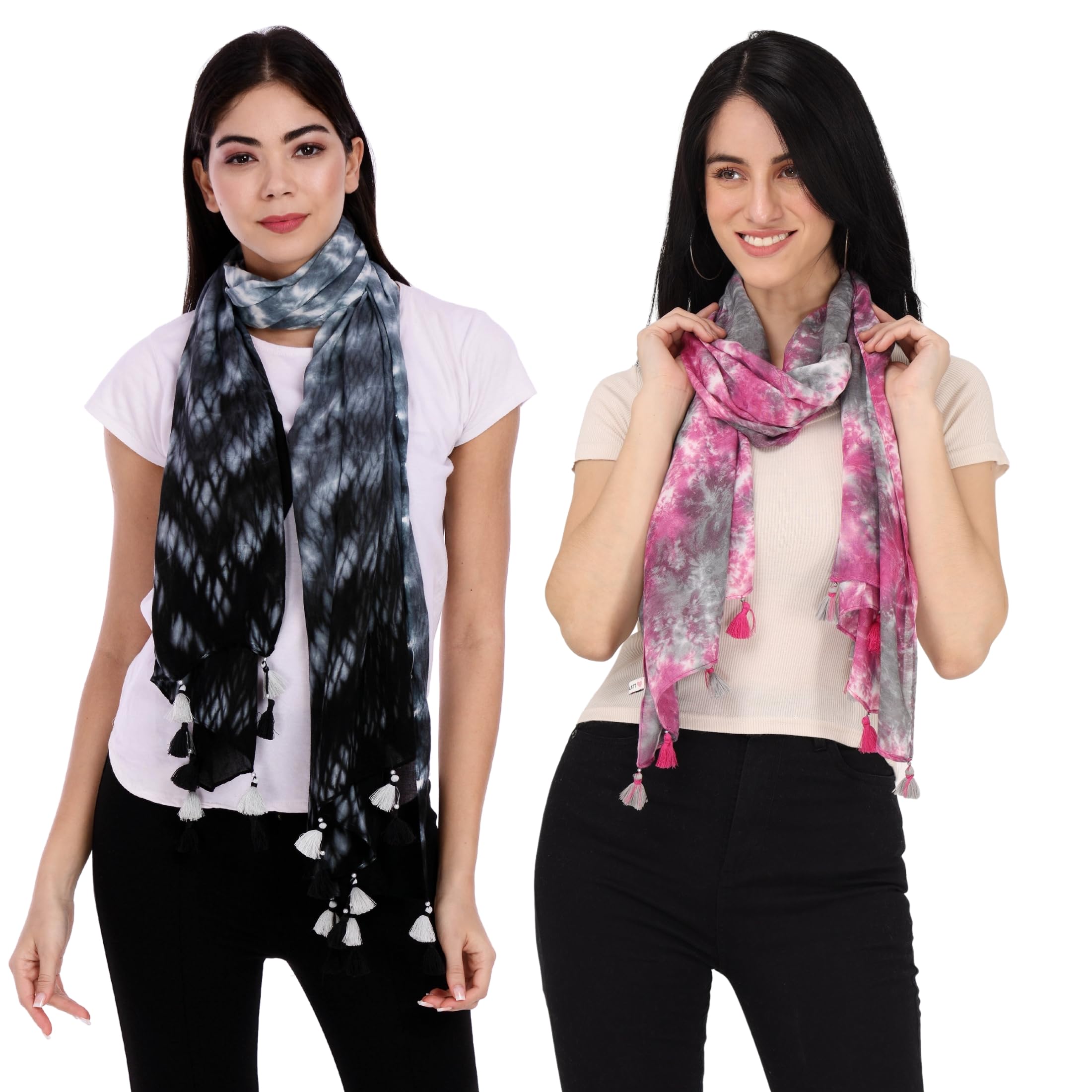 PALATT Women's Cotton Viscose Scarfs Stoles