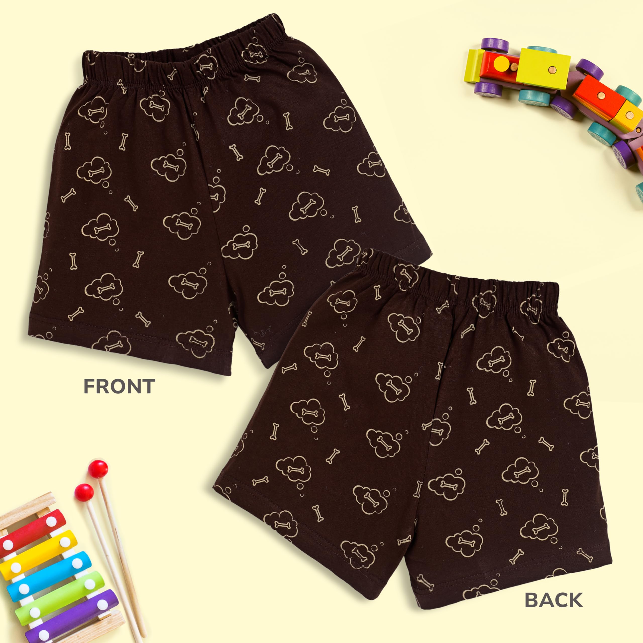 Luvlap Unisex Bermuda Shorts - Multicolour - Image 2