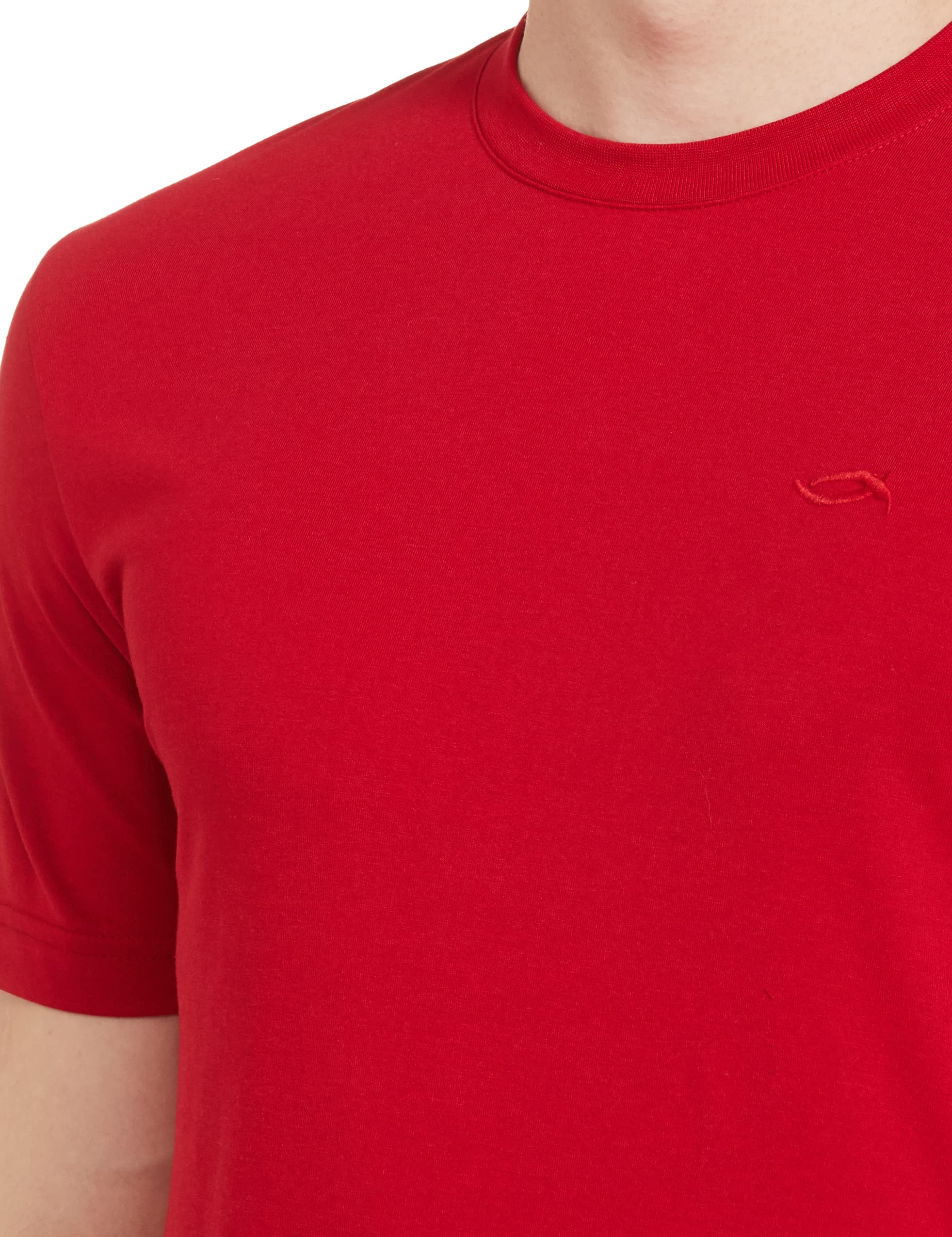 Max Men's Red Crew Neck T-Shirt - Image 4