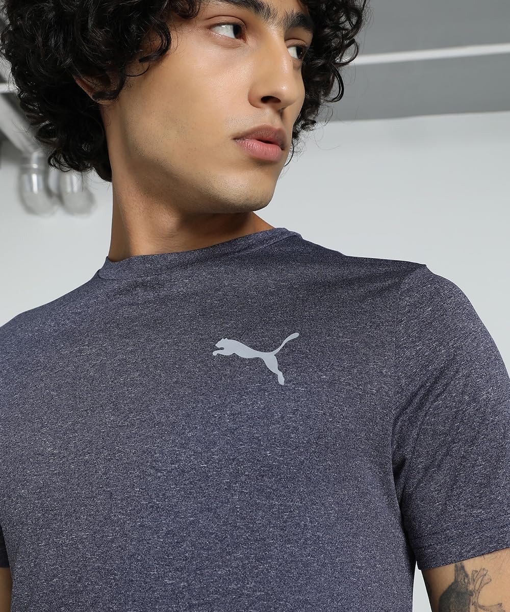 PUMA Men Polyester Solid Slim Fit T-Shirt - Image 3