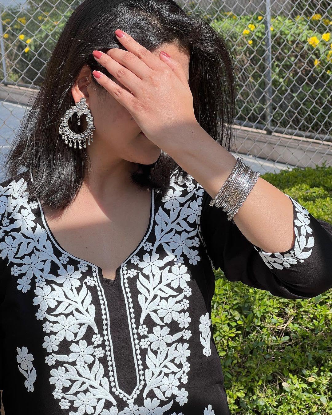 MRSWEARS Women Chikankari Kurta Set - Image 4