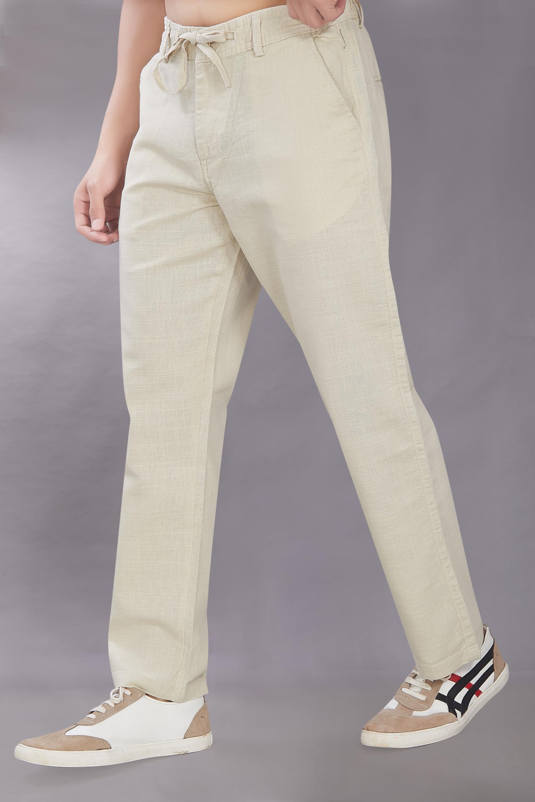 DIVISIVE Men's Trousers - Ivory - Image 3