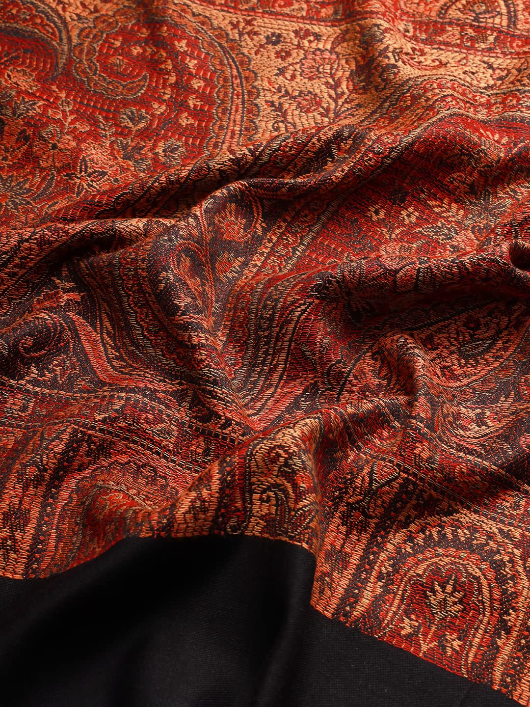 Pashmoda Women's Faux Pashmina Shawl - Black - Image 5