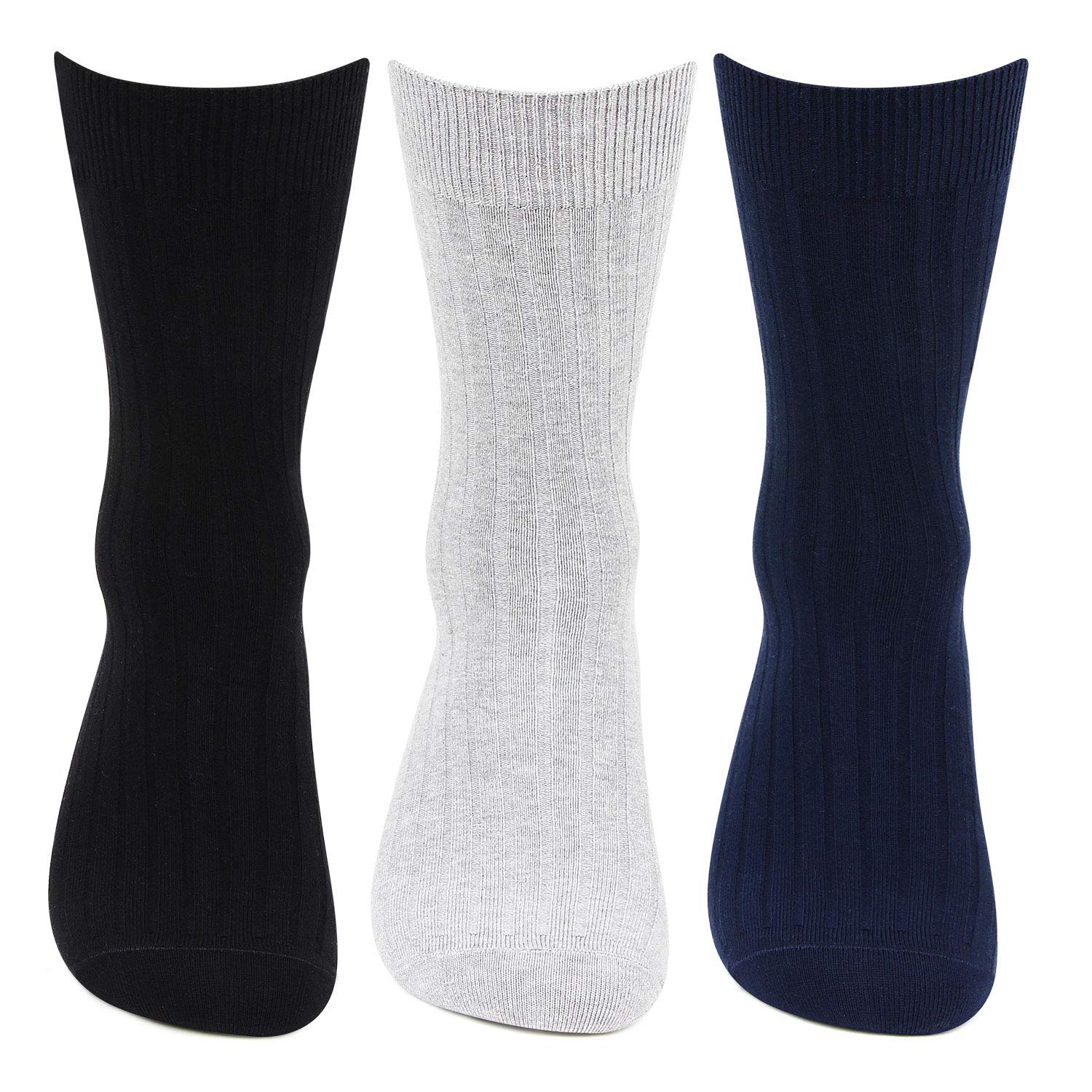 Hush Puppies Men's Calf Length Cotton Socks - Multicolor - Image 2
