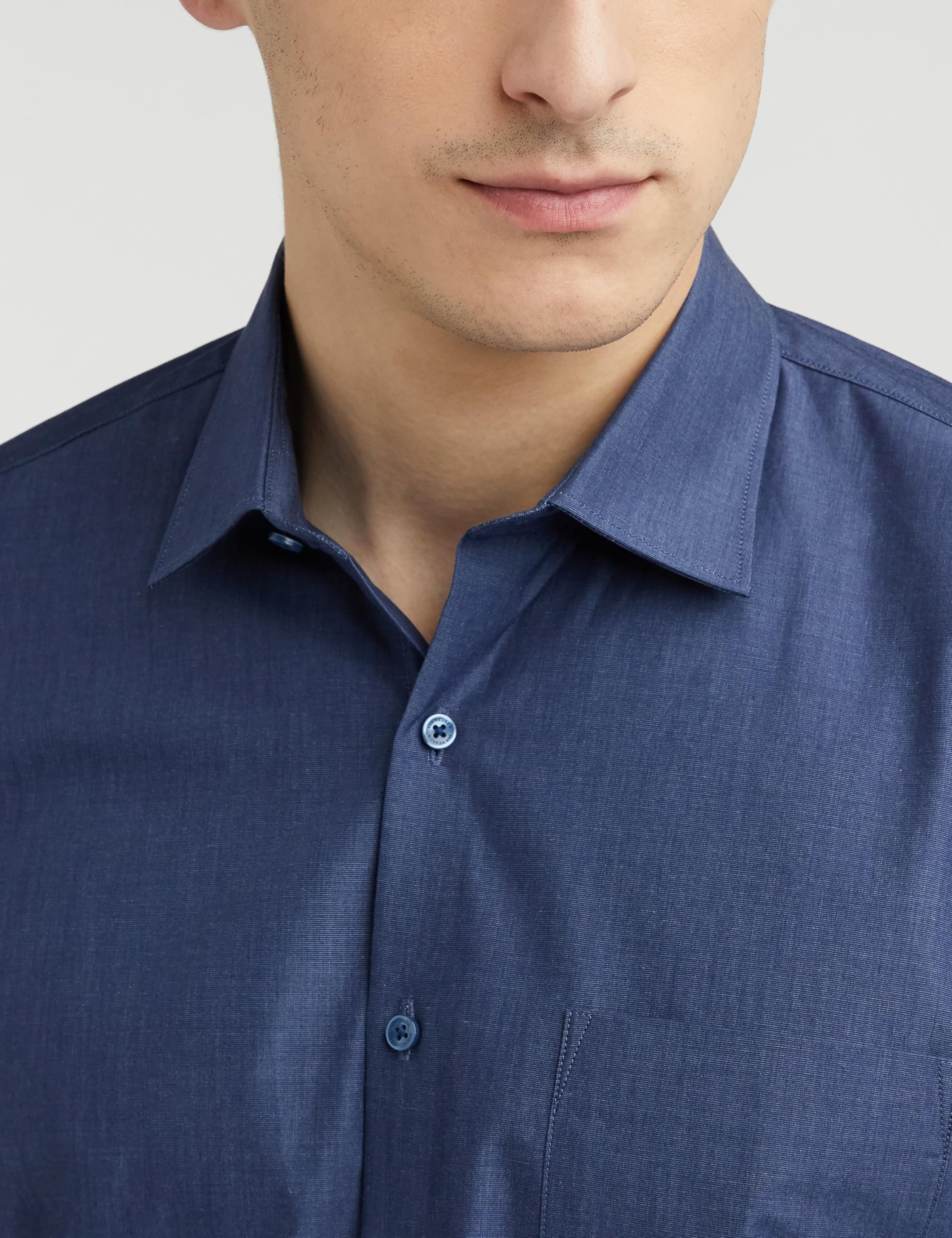 Van Heusen Navy Formal Shirt for Men - Image 4