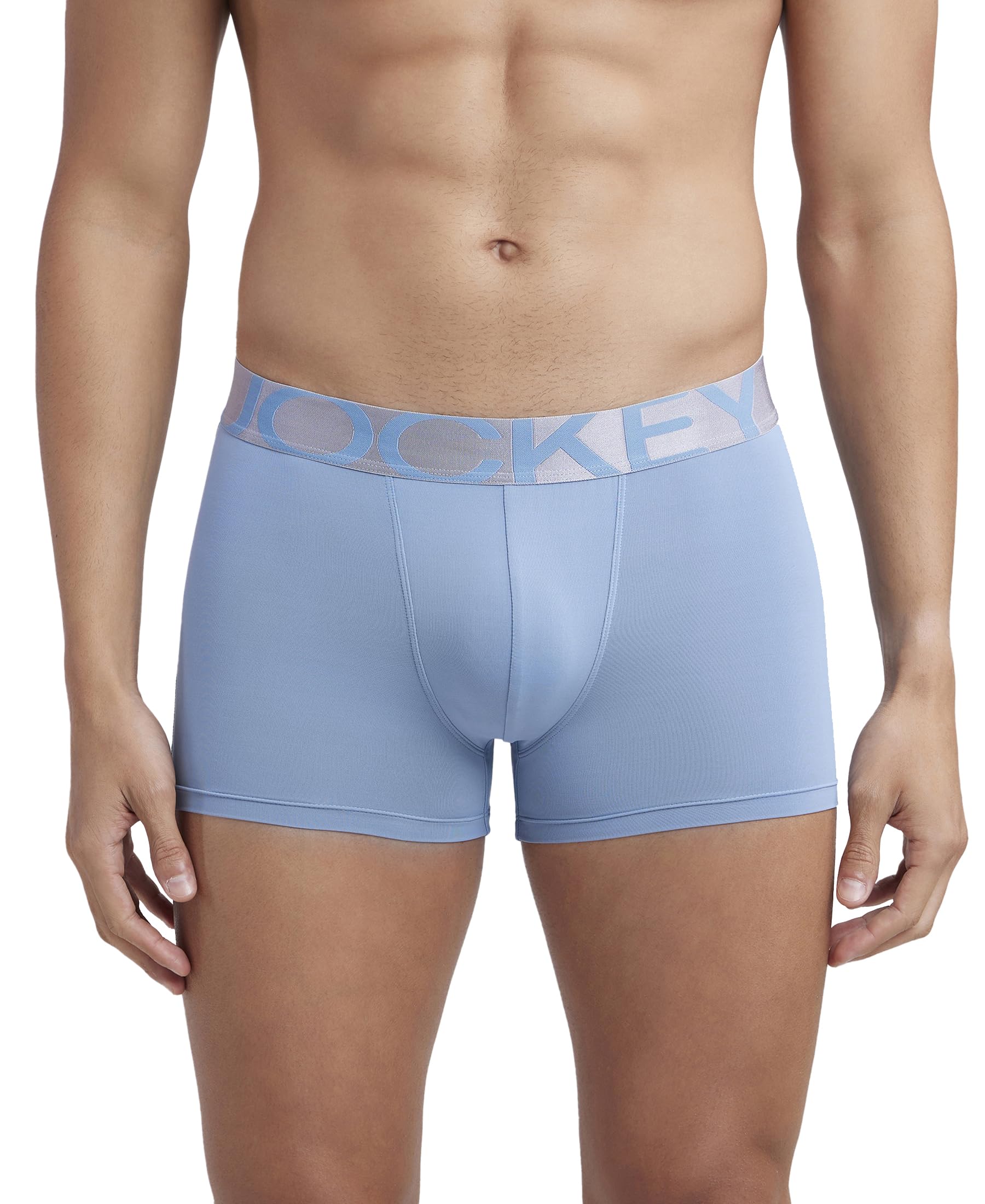 Jockey Men's Blue Tactel Trunk
