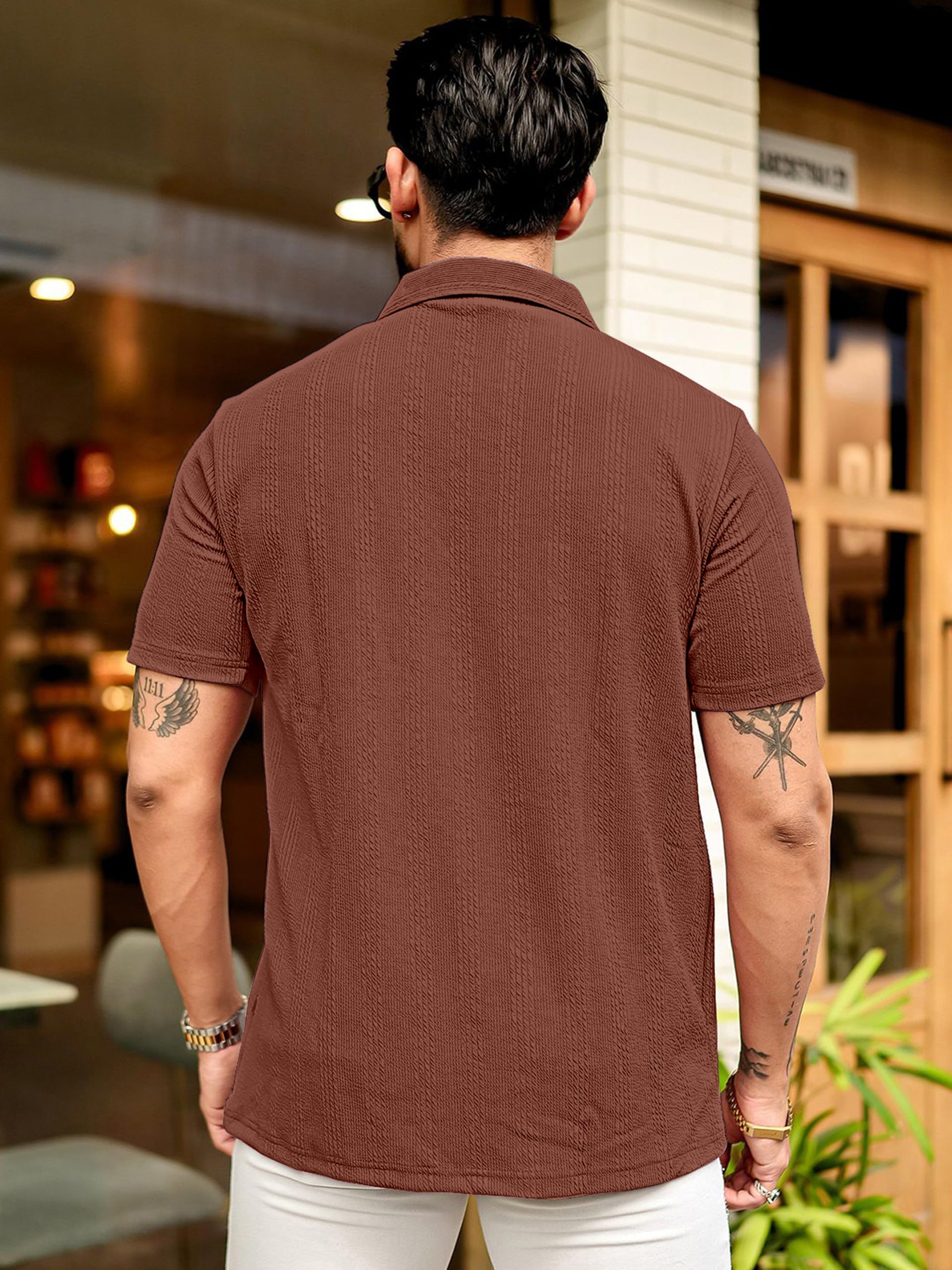 KAJARU Men Polo T-Shirt - Image 5