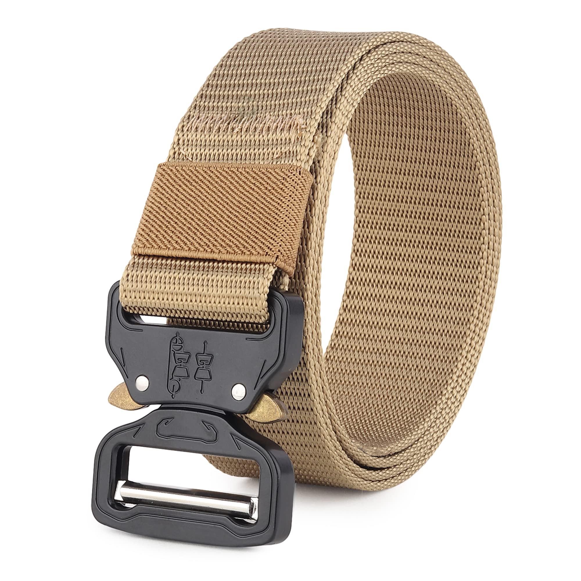 ZORO Men's Woven Tactical Belt - Metal Buckle