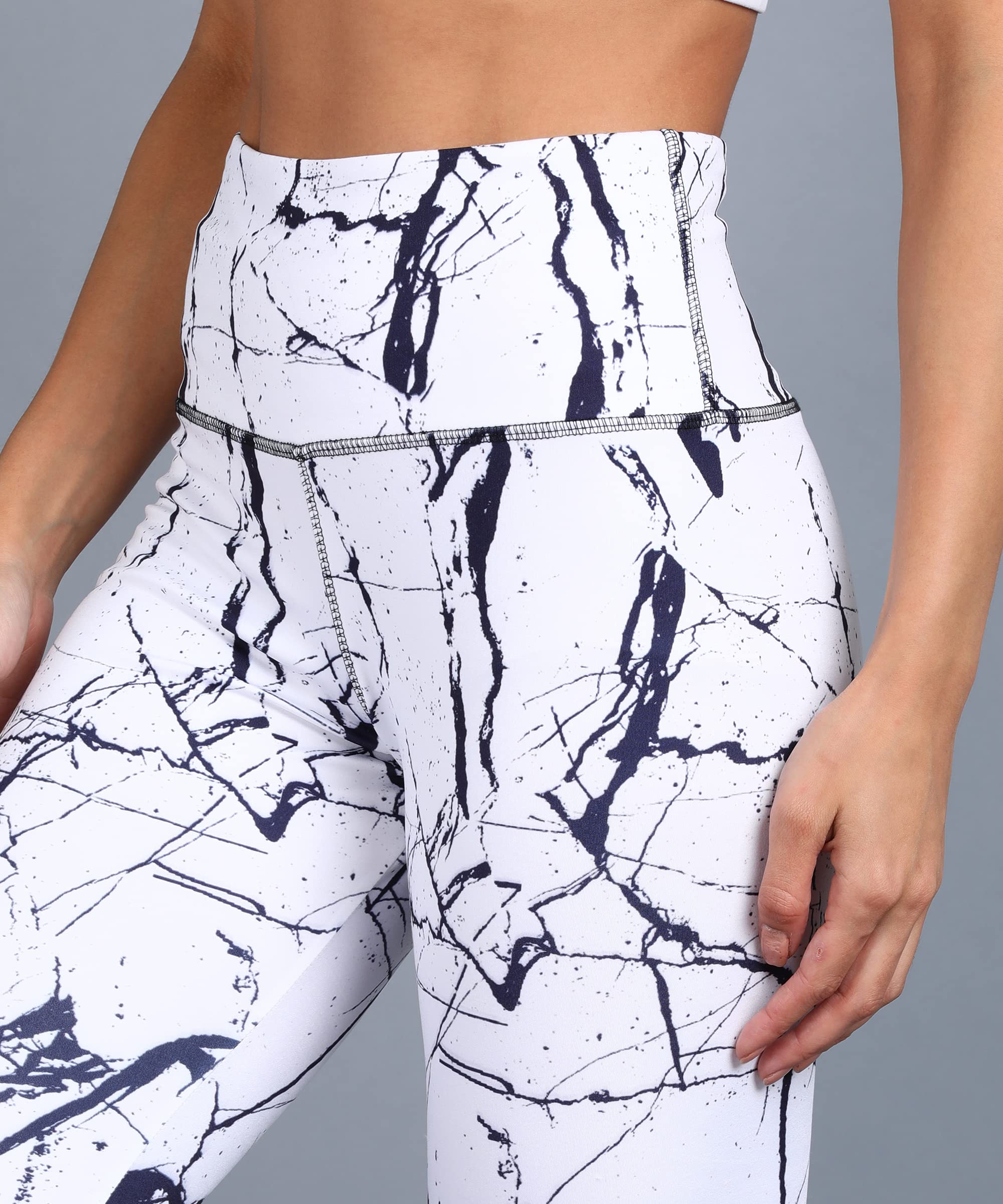 Rock Paper Scissors High Waist Yoga Pants - Image 5
