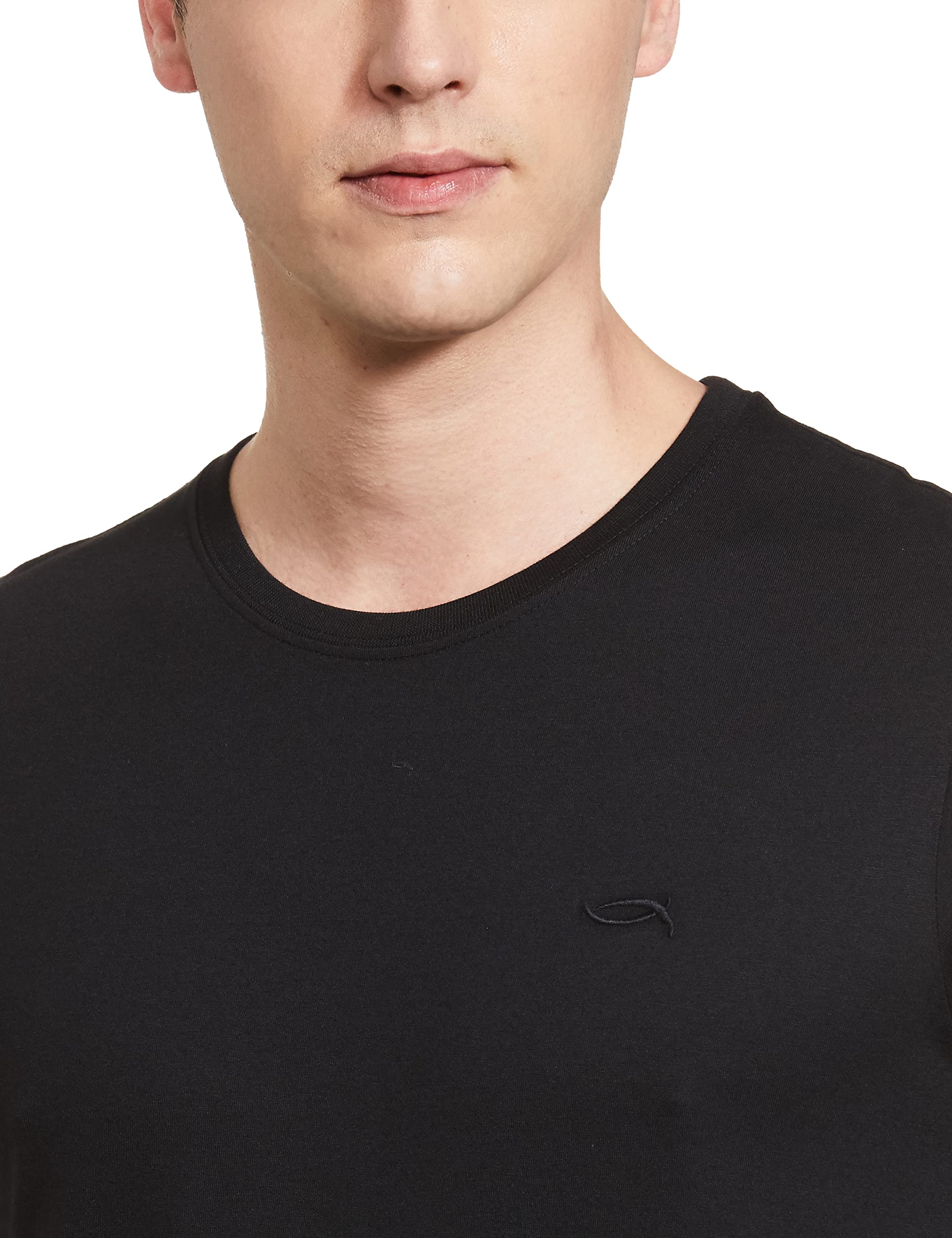 Max Men's Solid Lounge T-Shirt - Black - Image 3