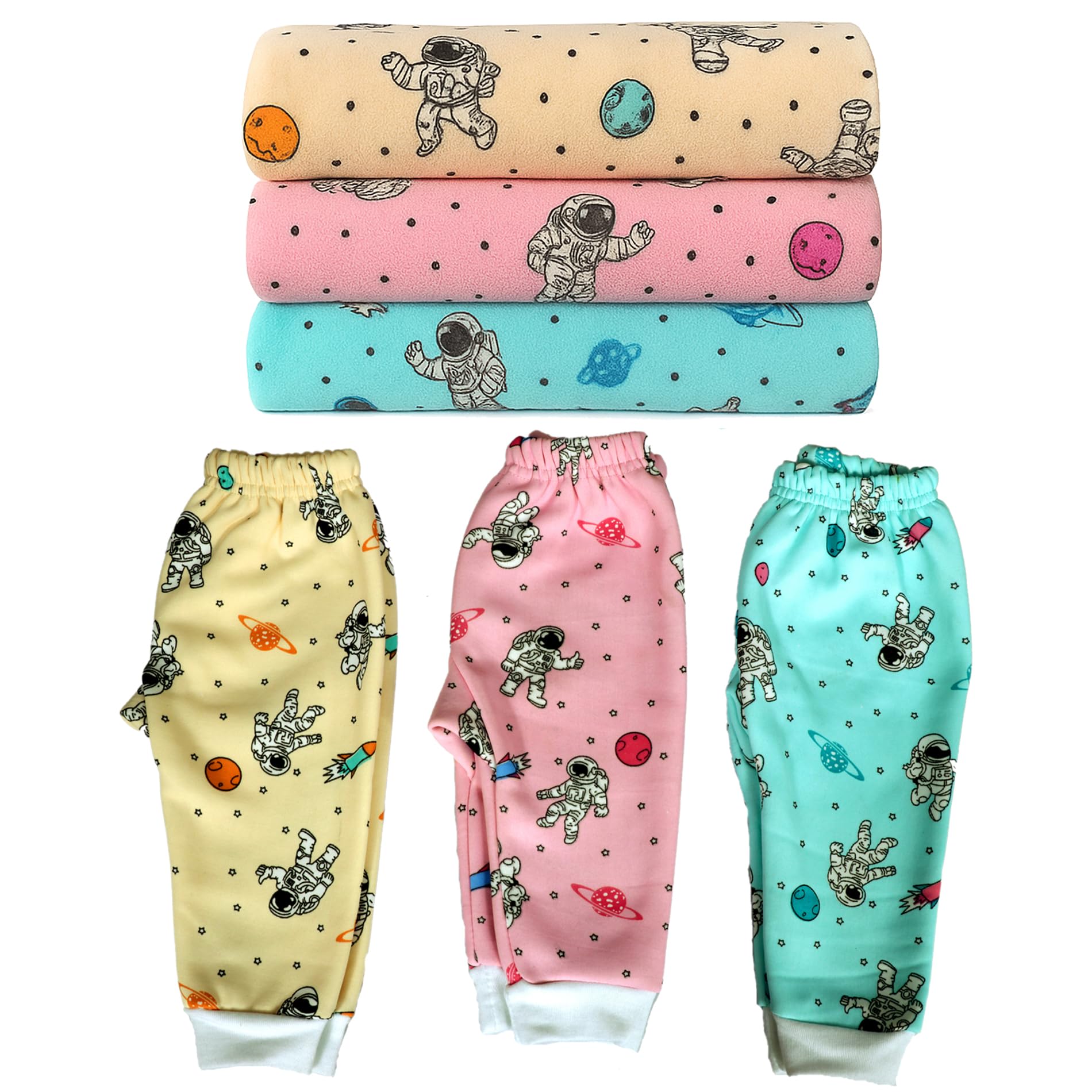 ARSIA Kids Warm Fleece Pajama Pants for Boys and Girls