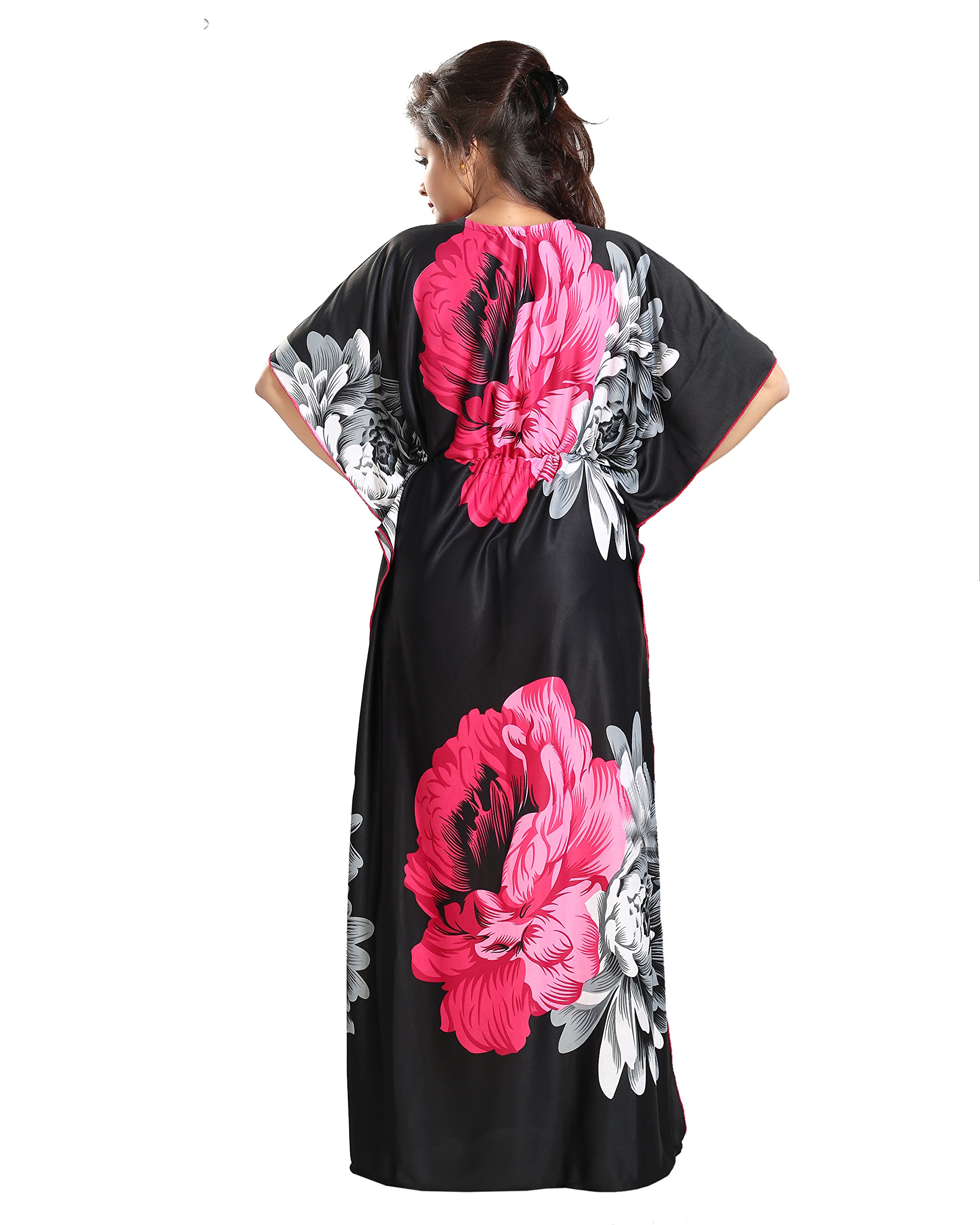 Noty Women's Kaftan Nighty Floral Print - Image 4