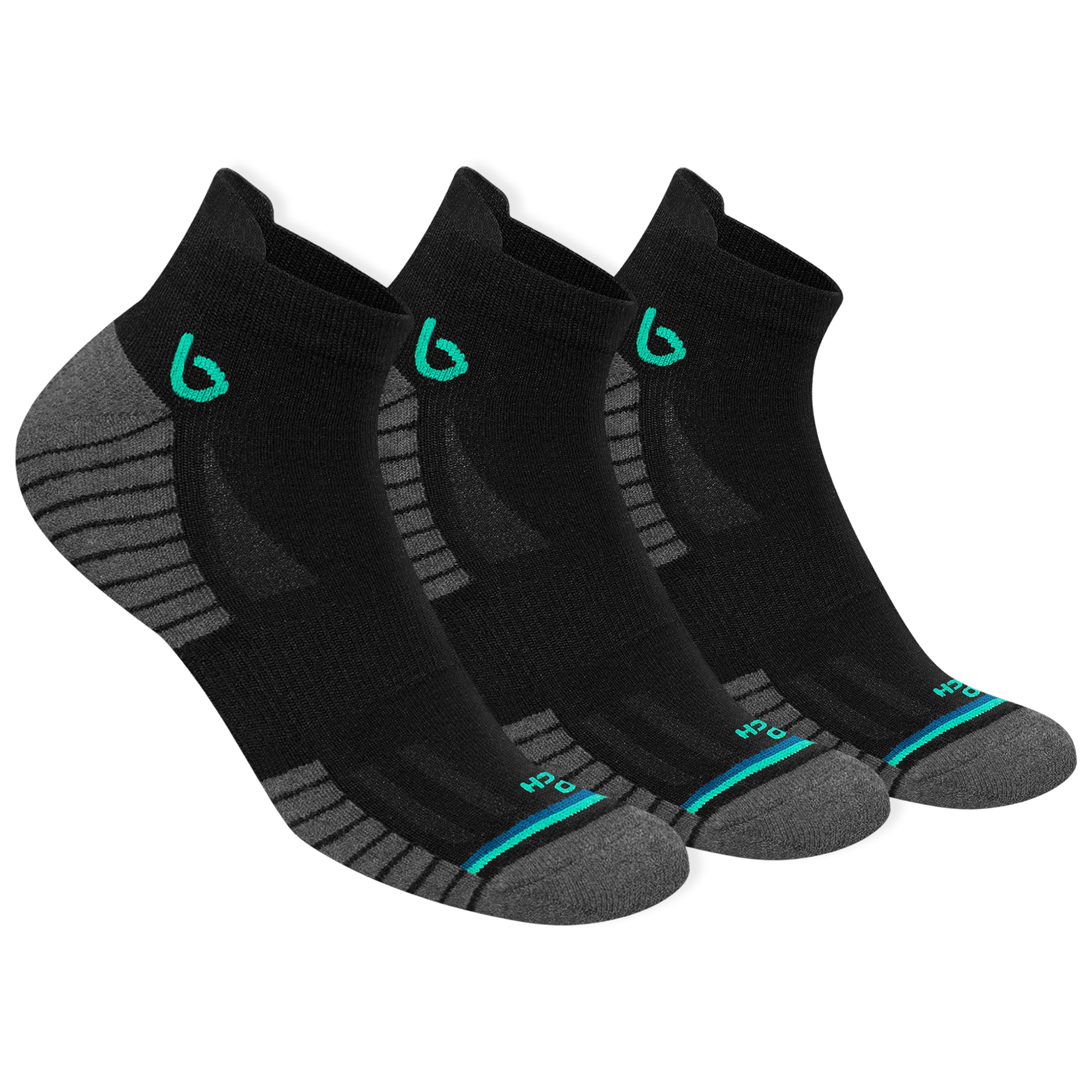 BAMBOS Bamboo Fibre Ankle Socks for Men