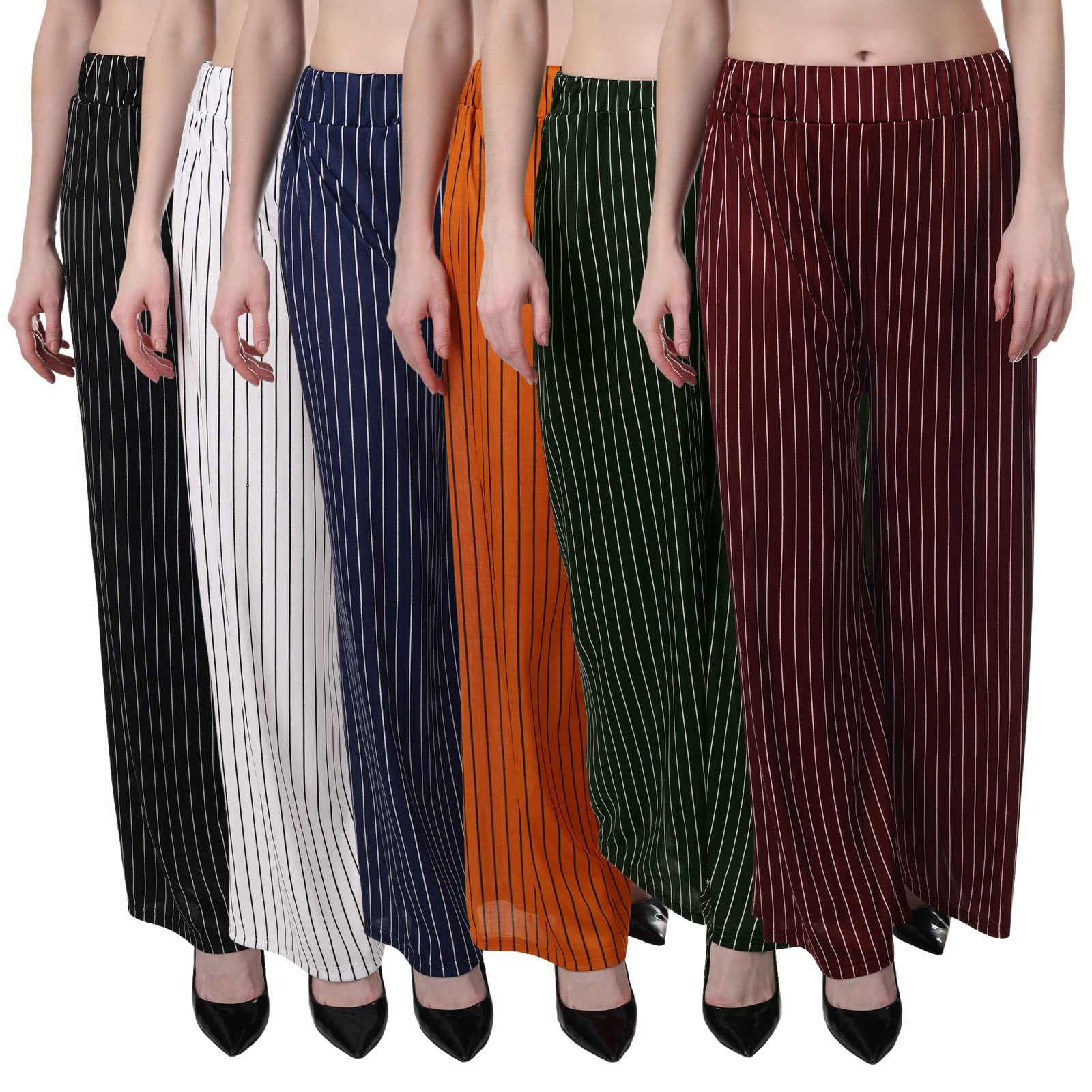 Pixie Striped Palazzo Pant for Women