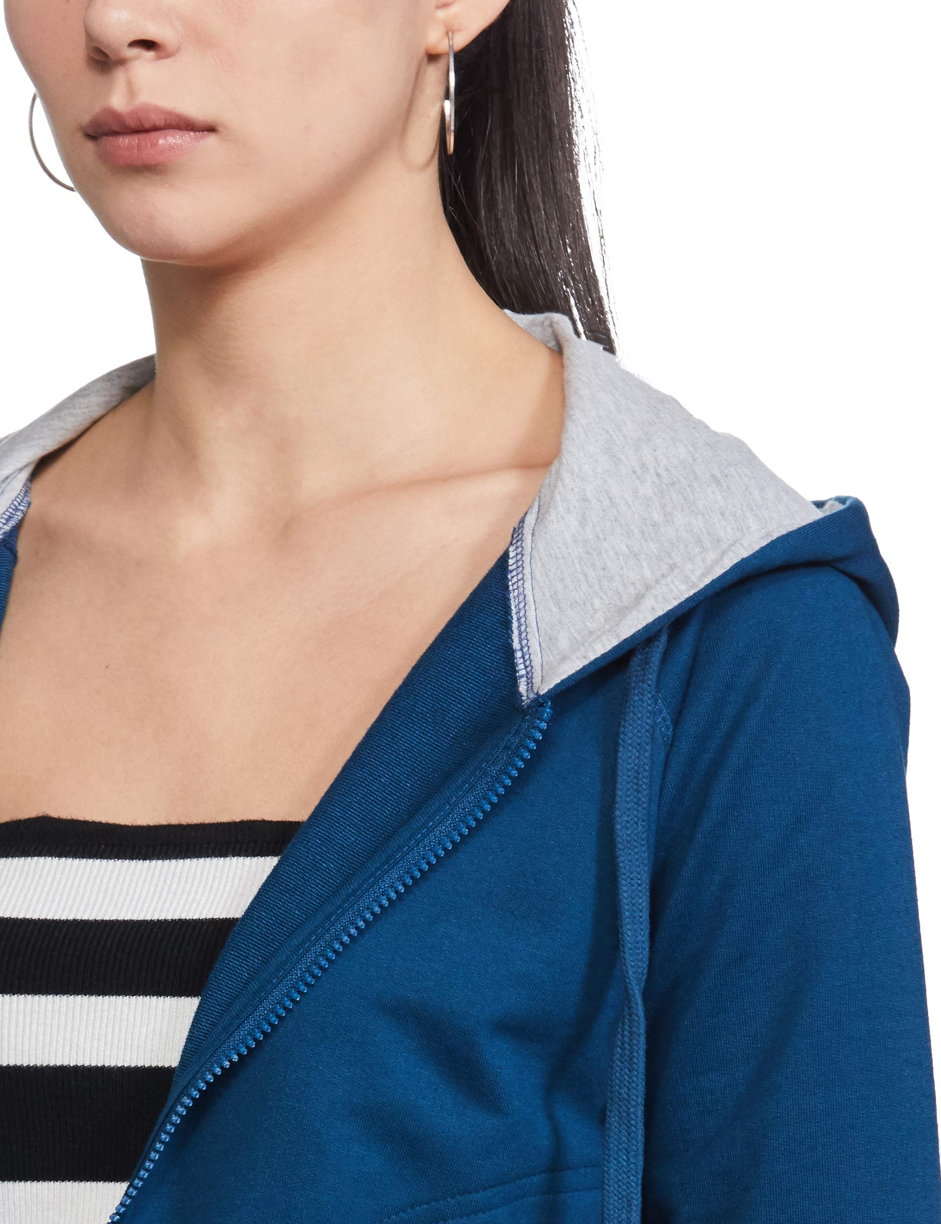 Symbol Women's Terry Hooded Sweatshirt - Poseidon Blue - Image 4