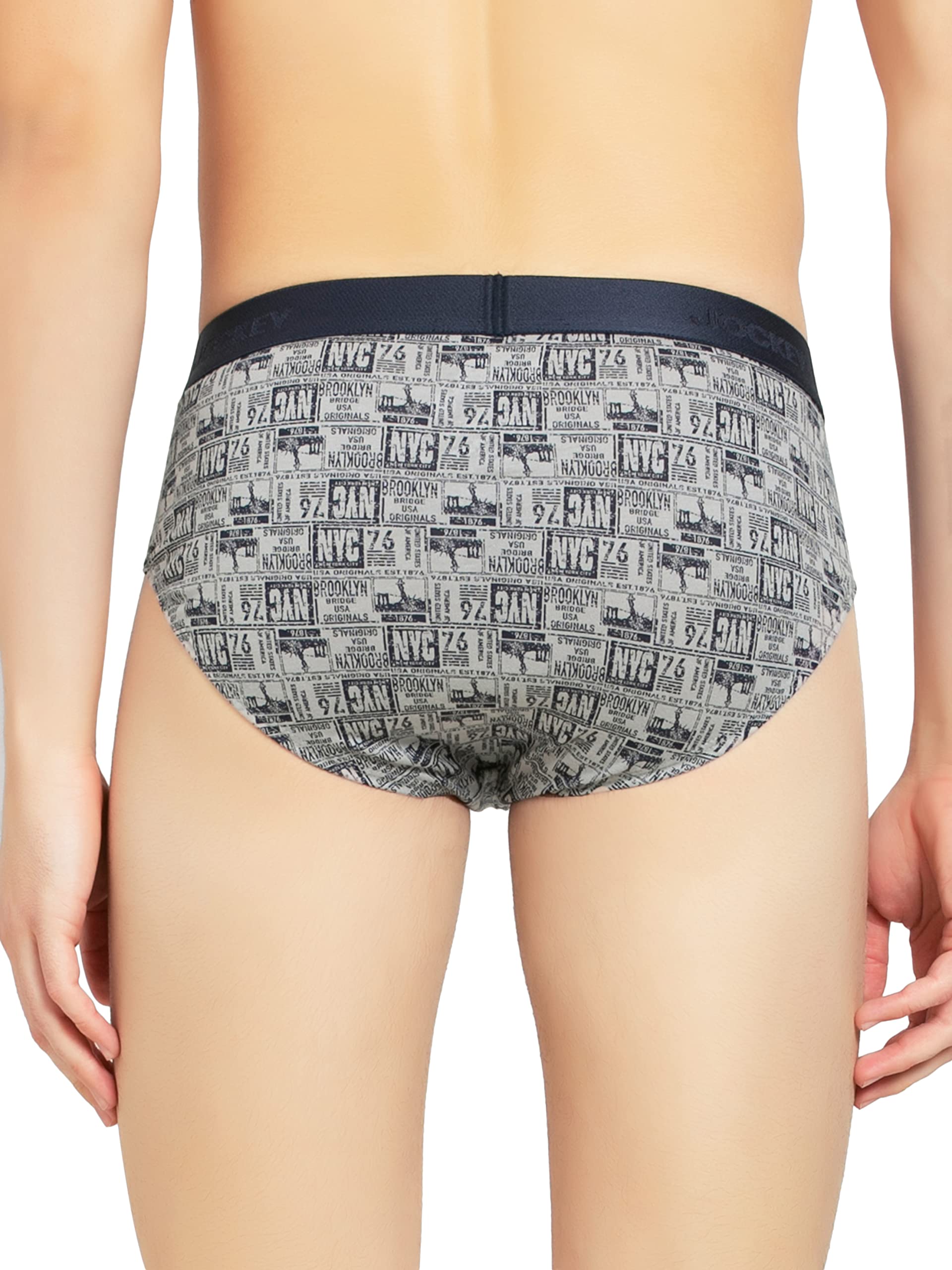 Jockey Men's Printed Brief - Cotton - Image 5