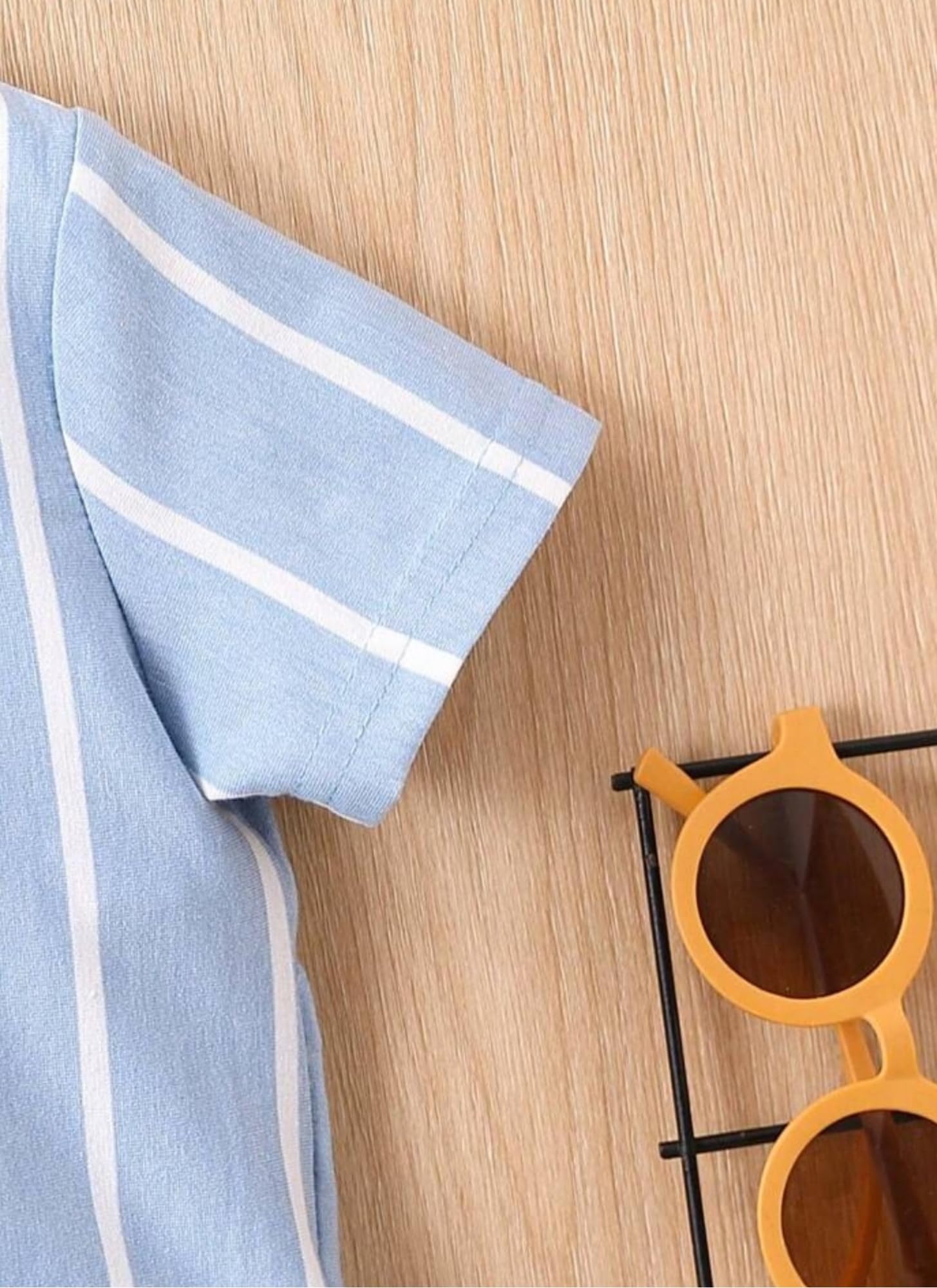 Thiya Boys Cap Sleeve Co-ord Set - Image 5