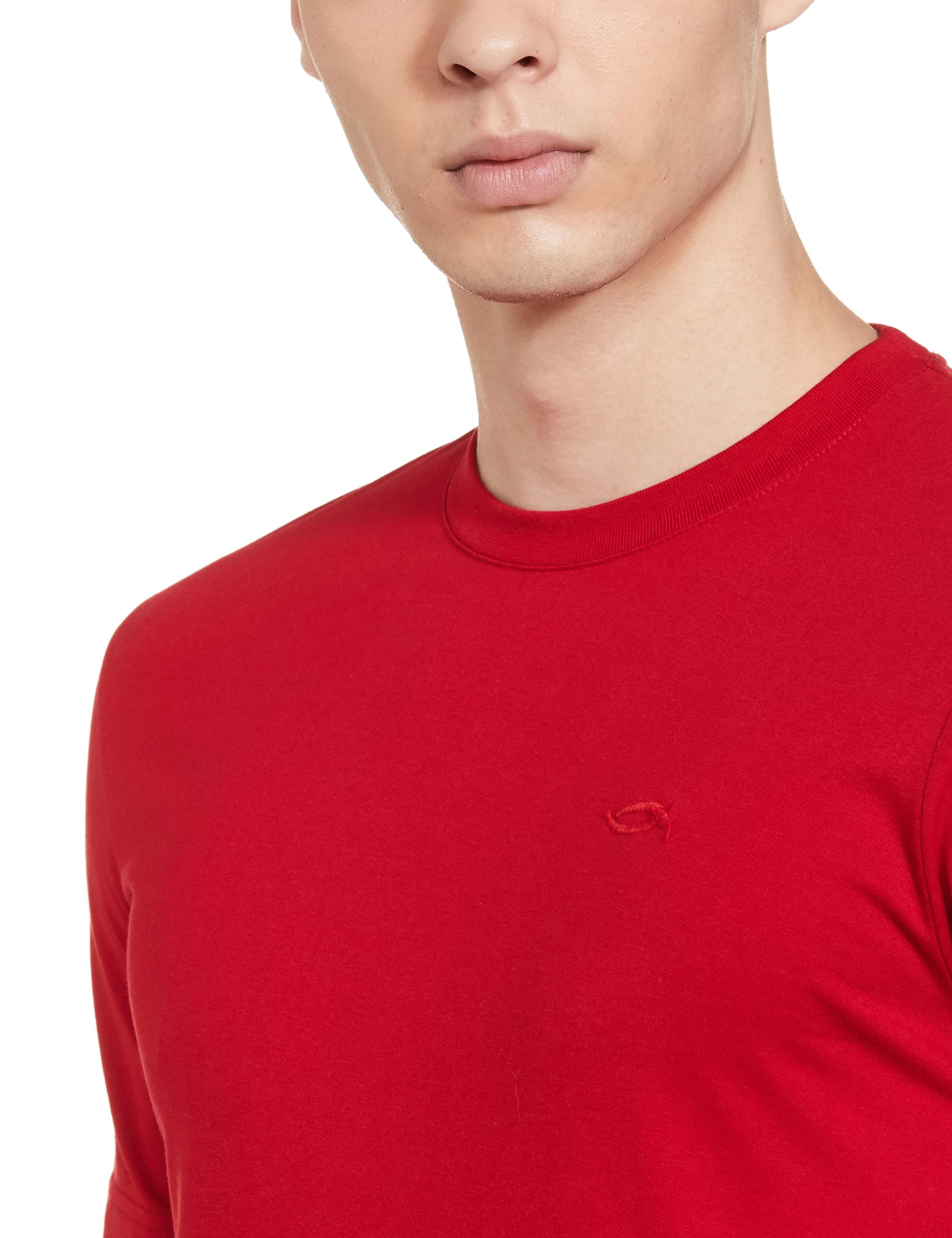 Max Men's Red Crew Neck T-Shirt - Image 3