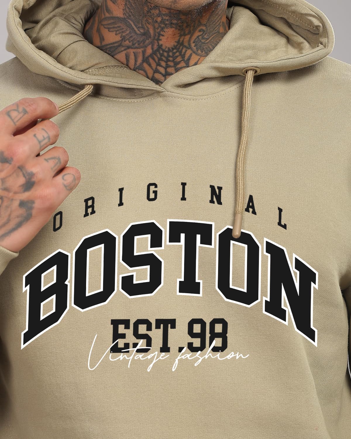 ADRO Men's Cotton Hoodie - Image 2