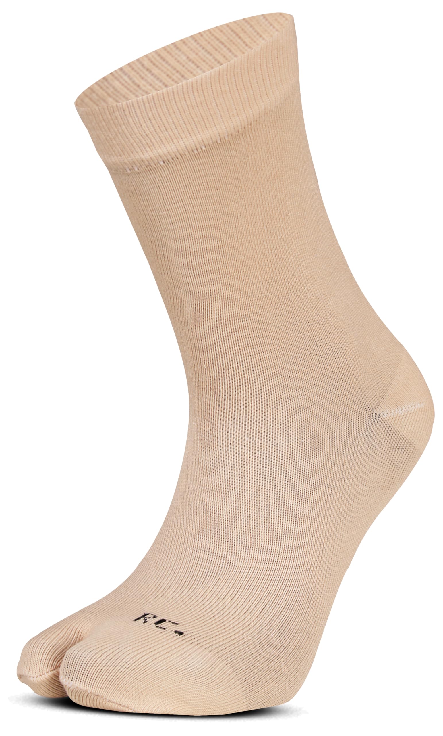 ROYAL CLASS Calf Socks for Women - Beige - Image 3